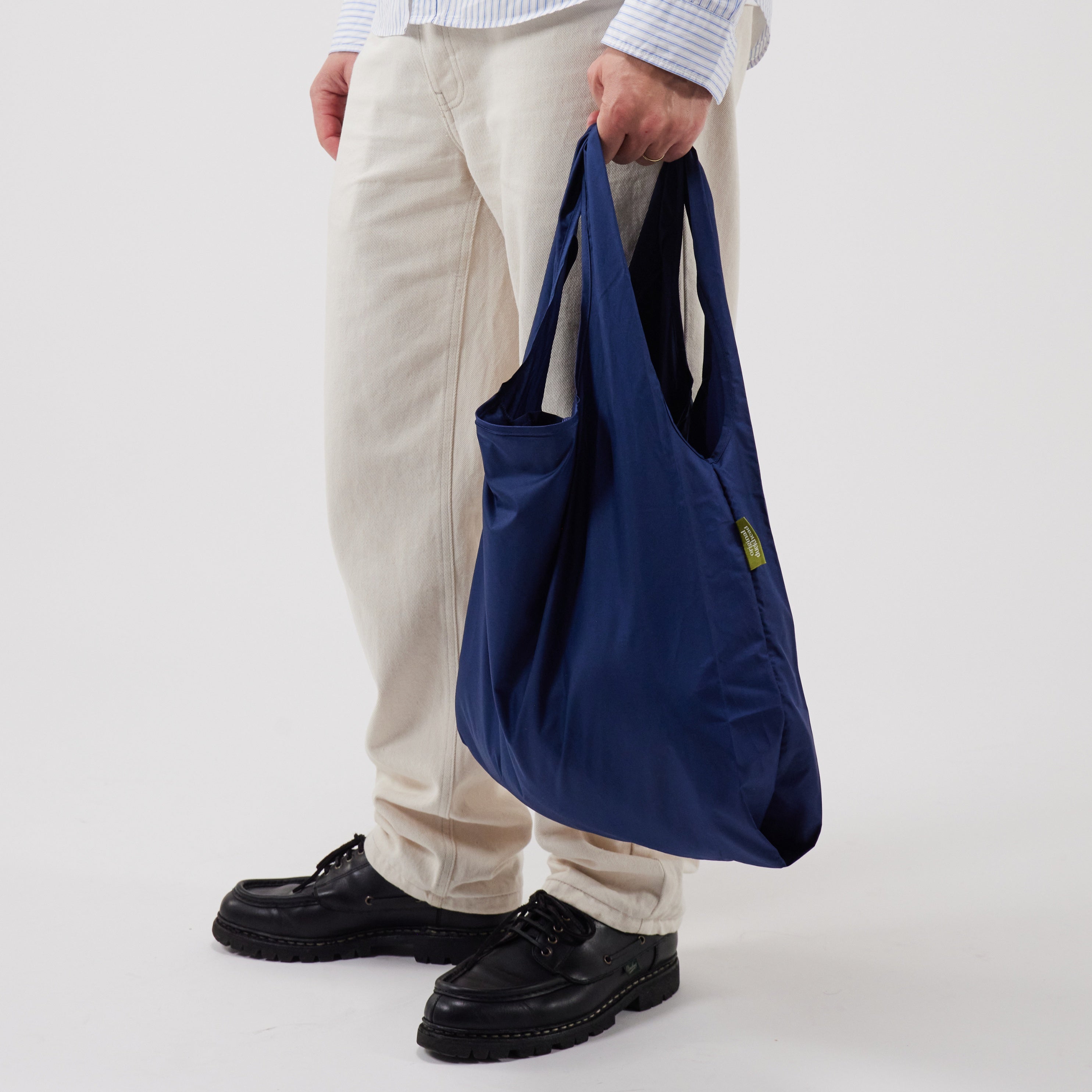 duckhead-the-bag-navy-einkaufstasche-blau-recycelt image 1