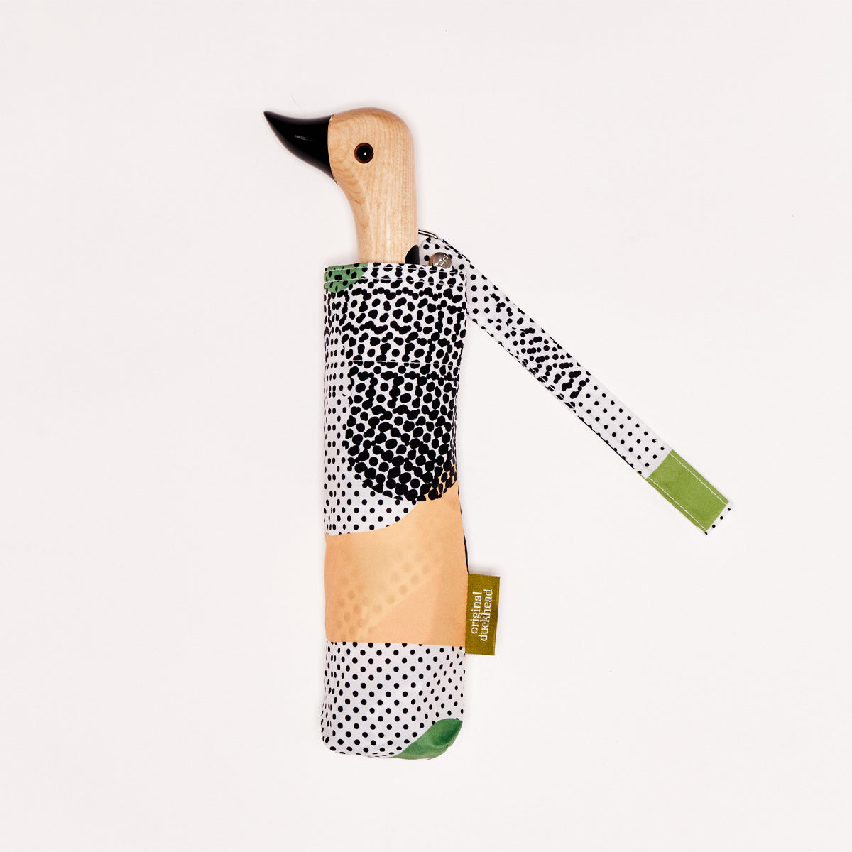 duckhead-the-duckhead-dots-regenschirm-gepunktet-recycelt image 3