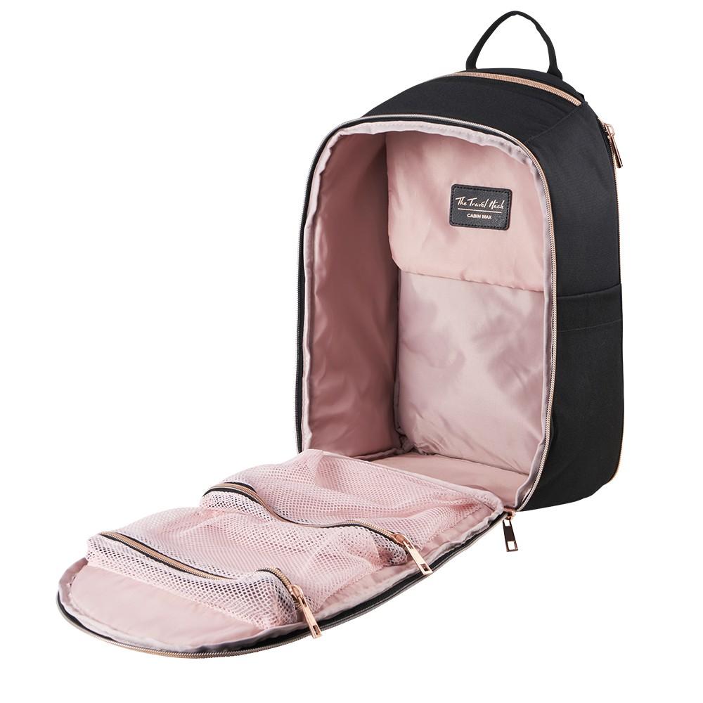 cabin-max-travel-hack-20l-handgep-ck-rucksack-40x25x20-schwarz image 8
