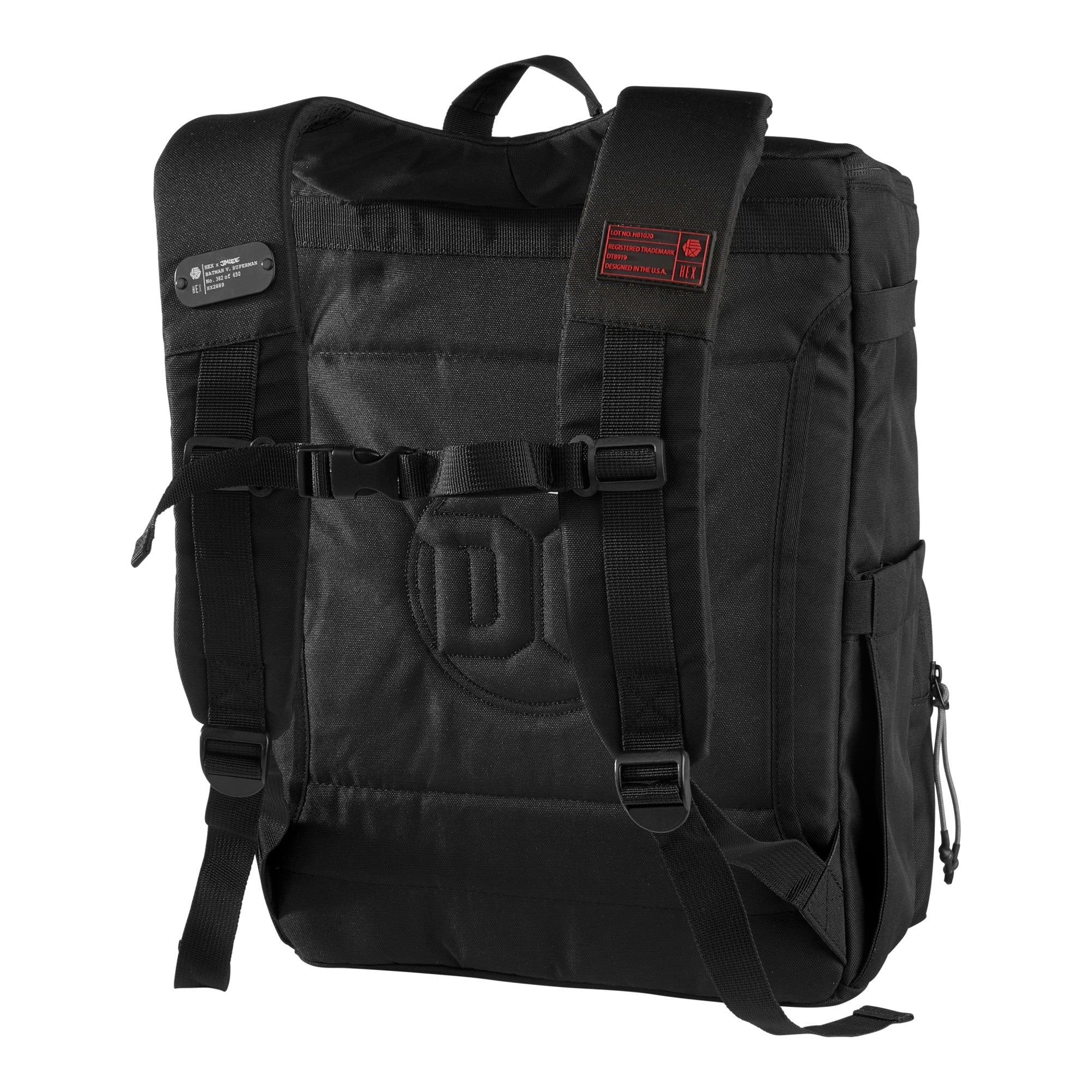 hex-jim-lee-collector-backpack-v2-rucksack-batman-v-superman image 2
