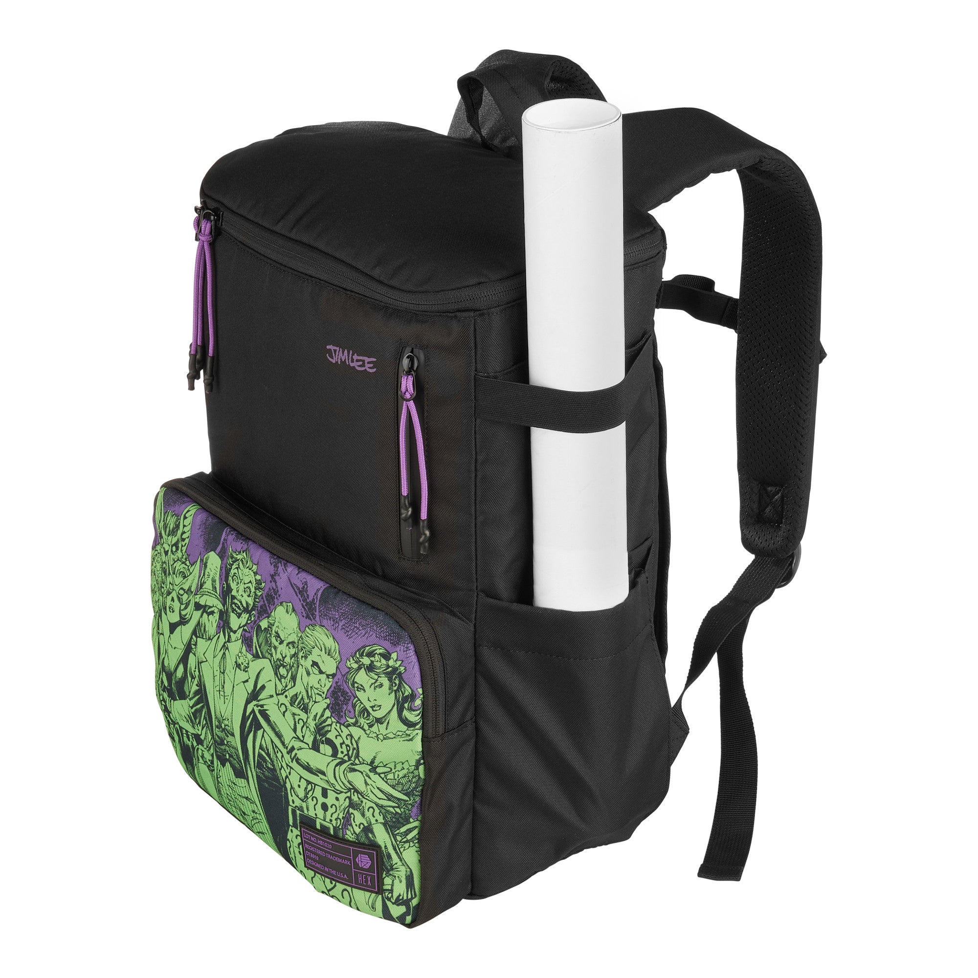 hex-jim-lee-comic-collector-backpack-v2-rucksack-villains image 4
