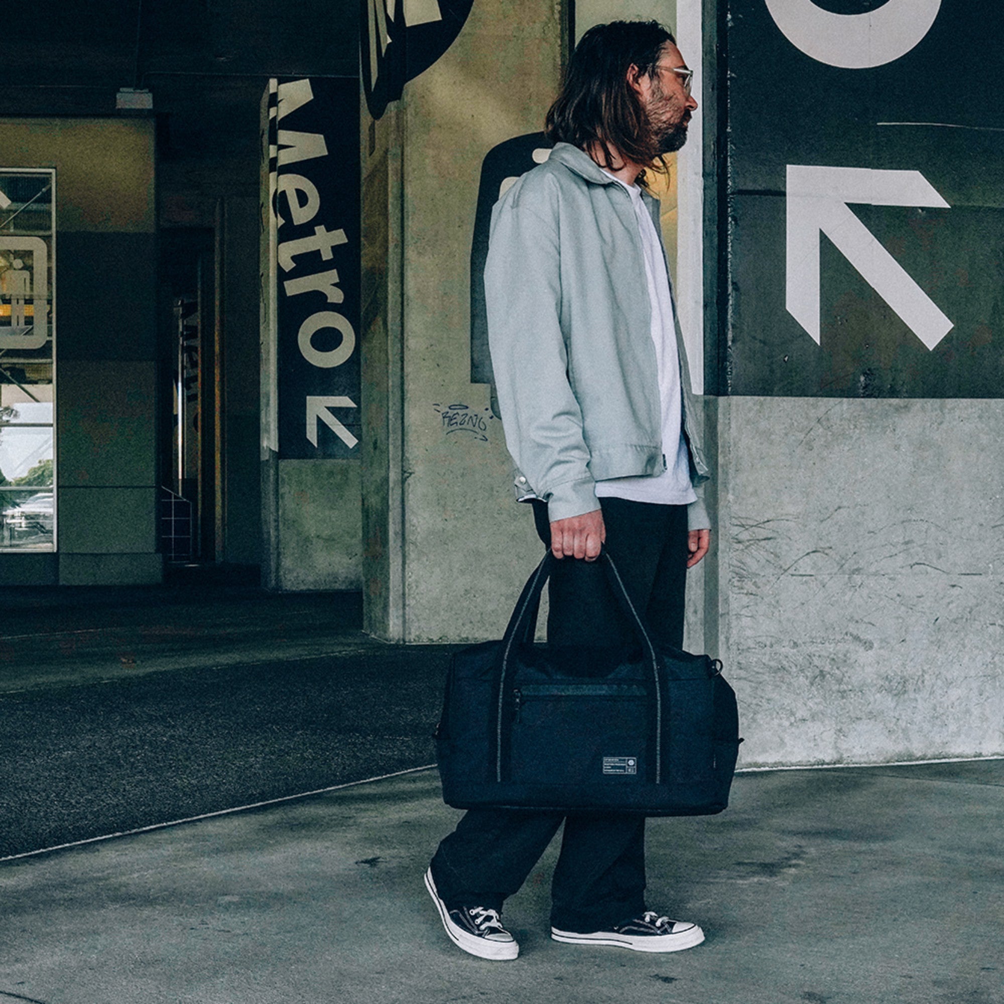 hex-evolve-duffel-eco-reisetasche-schwarz image 4