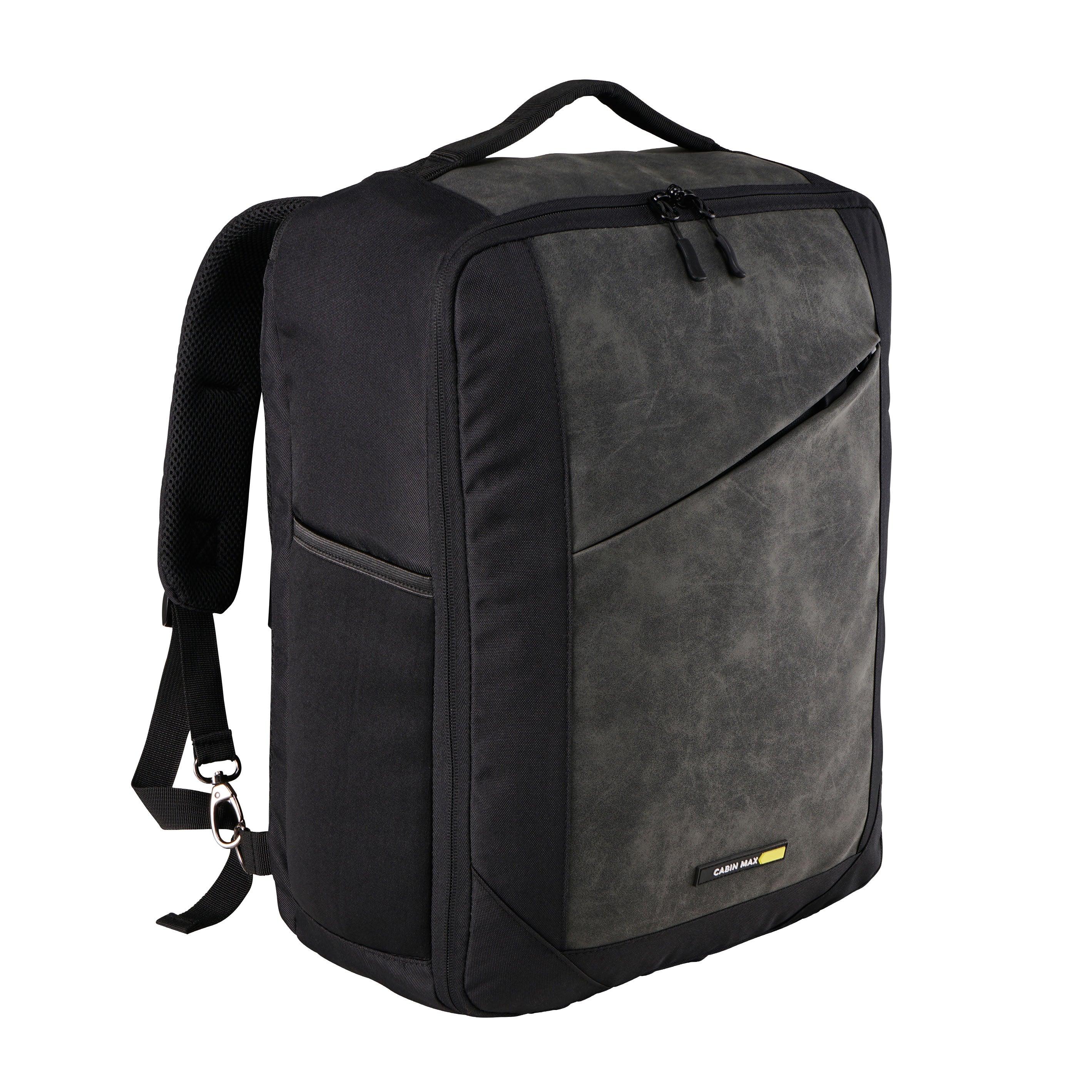 cabin-max-manhattan-rucksack-30l-45x36x20-laptop-black-rpet image 3
