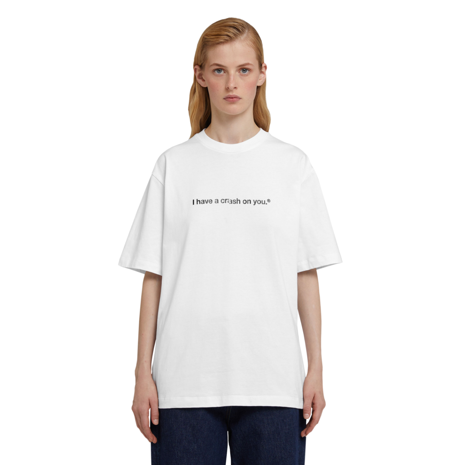 crash-baggage-msgm-t-shirt-baumwolle-gr-e-m image 2