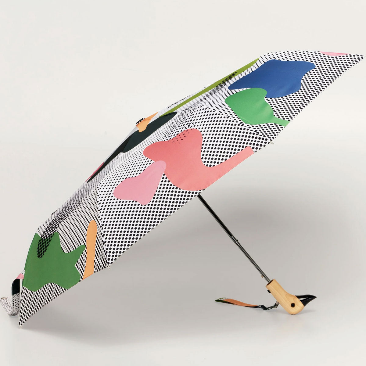 duckhead-the-duckhead-dots-regenschirm-gepunktet-recycelt image 5