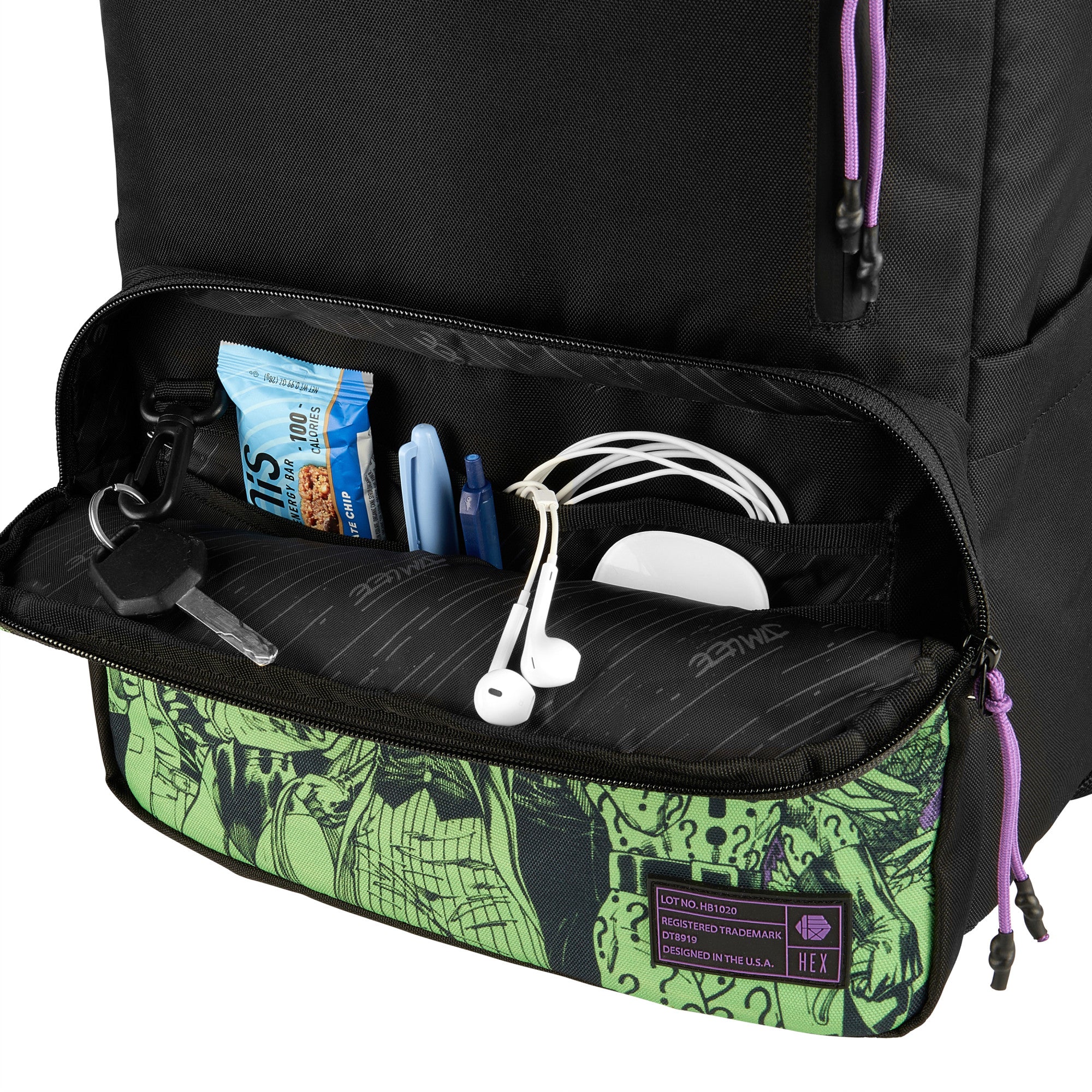 hex-jim-lee-comic-collector-backpack-v2-rucksack-villains image 6