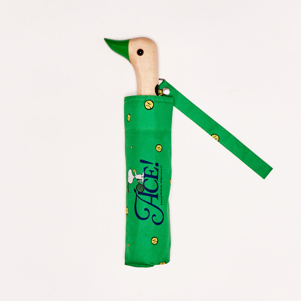 duckhead-the-duckhead-ace-compact-regenschirm-snoopy-gr-n image 3
