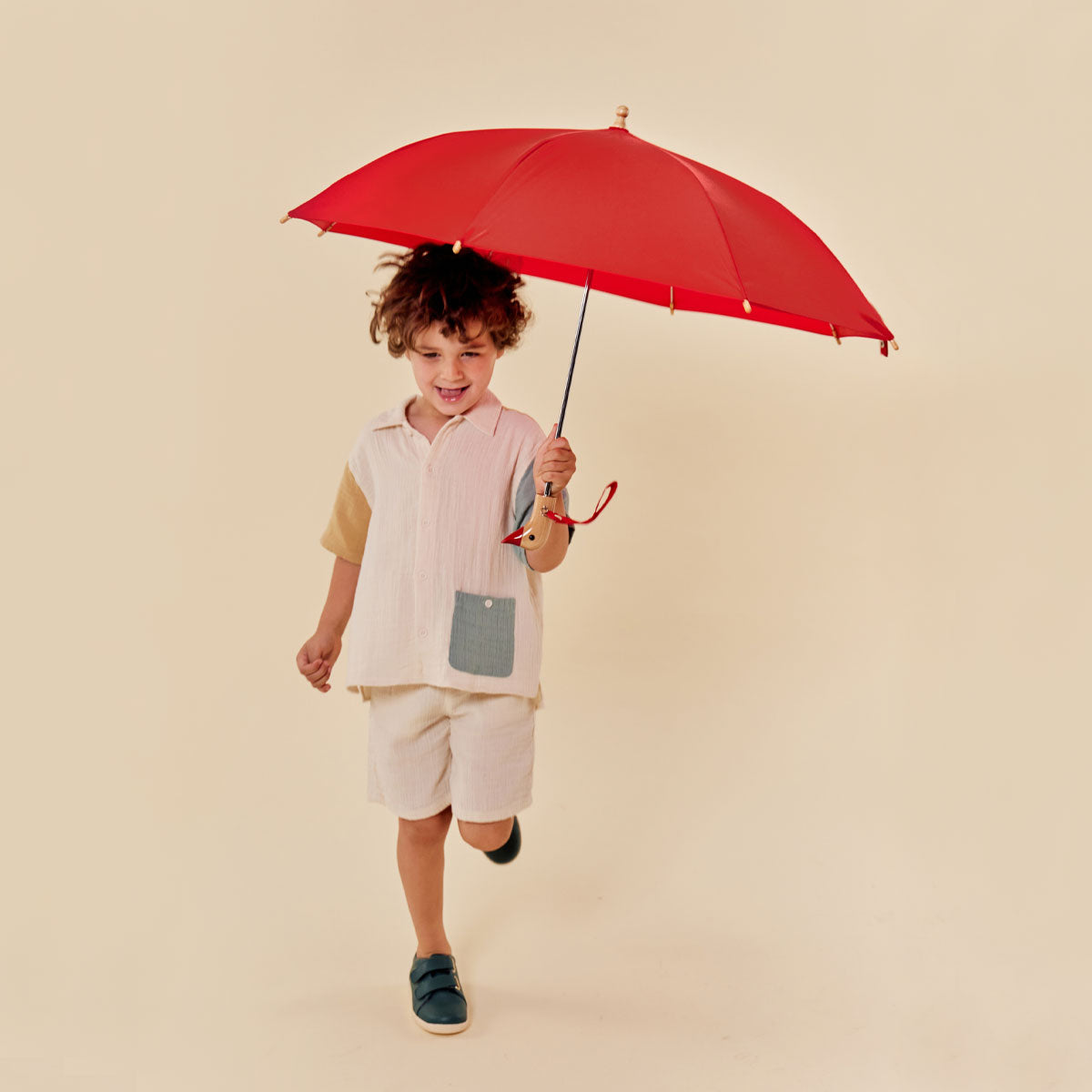 duckhead-duckling-bundle-kinder-regenschirm-3er-rot-gelb-blau image 2