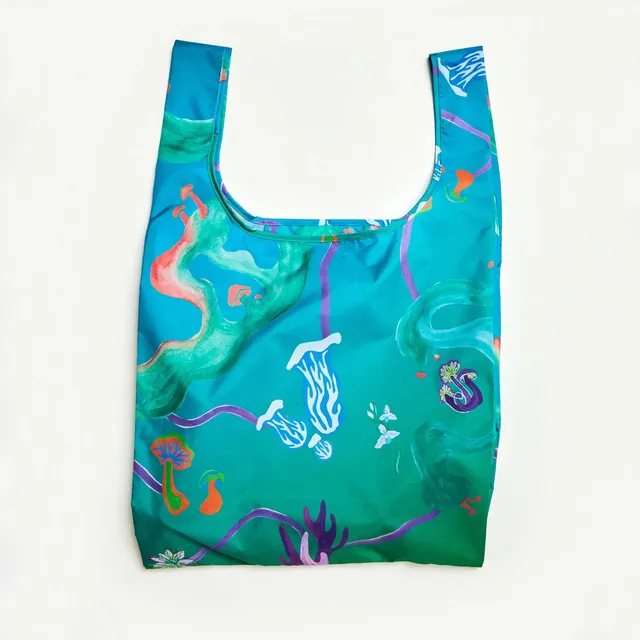 duckhead-the-bag-aqua-fungi-einkaufstasche-wiederverwendbar image 1