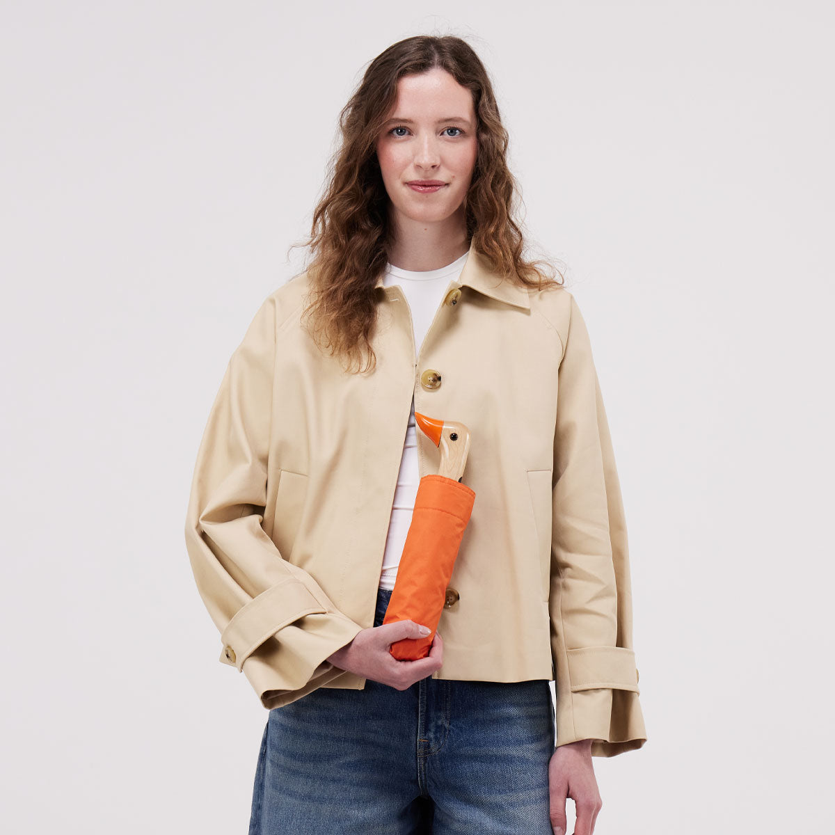 duckhead-the-duckhead-pumpkin-taschenschirm-kompakt-orange image 4