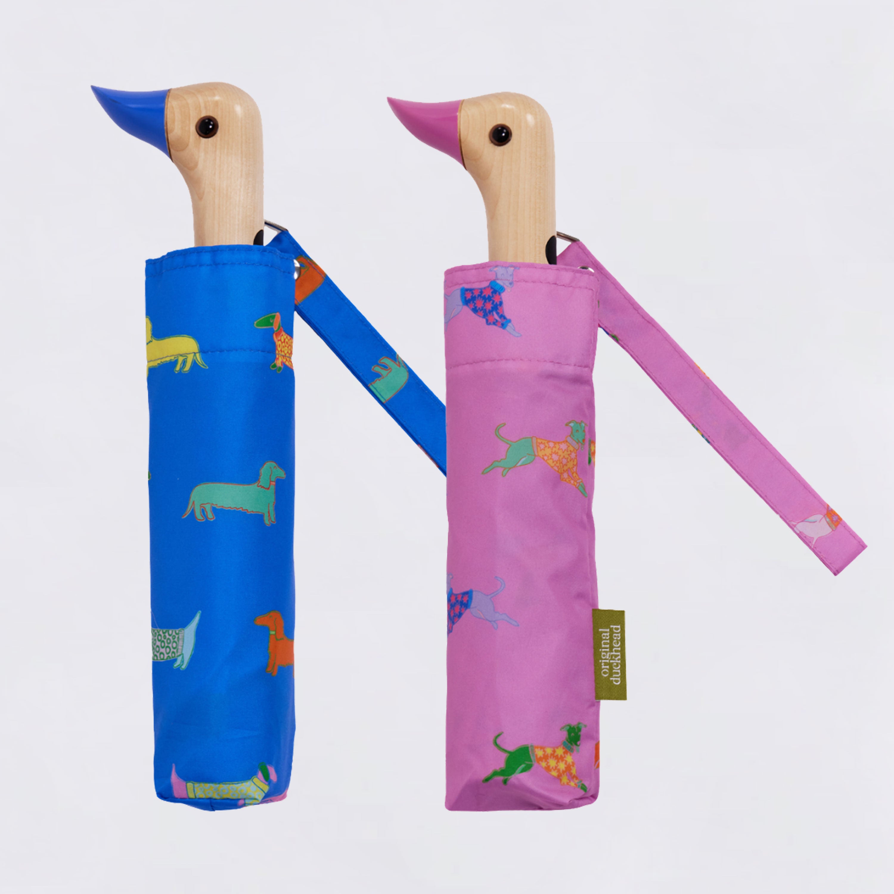 duckhead-bundles-dogs-regenschirm-2er-set-dackel-whippet image 1