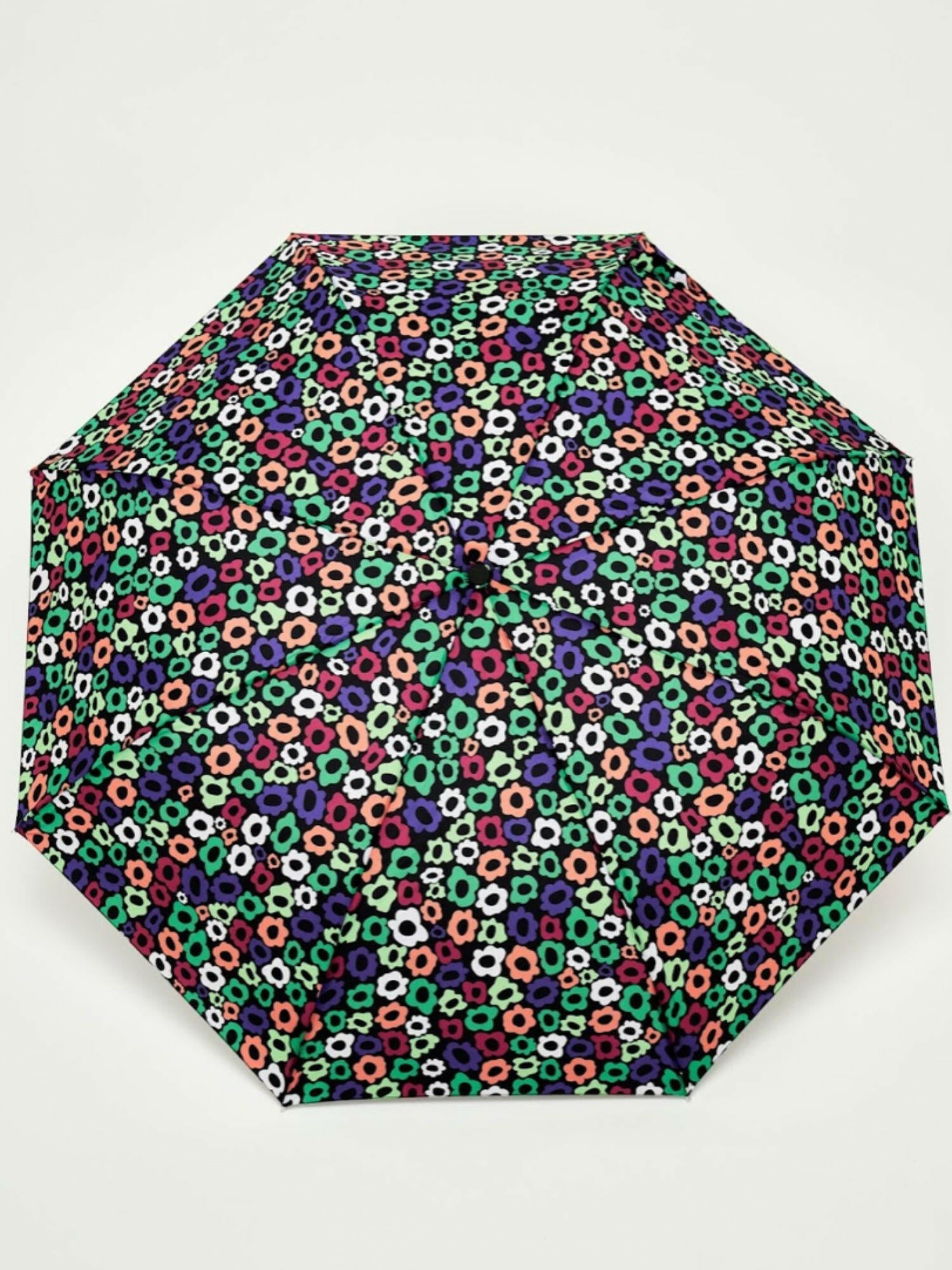 duckhead-flower-maze-taschenschirm-blumen-kompakt-recycelt image 3