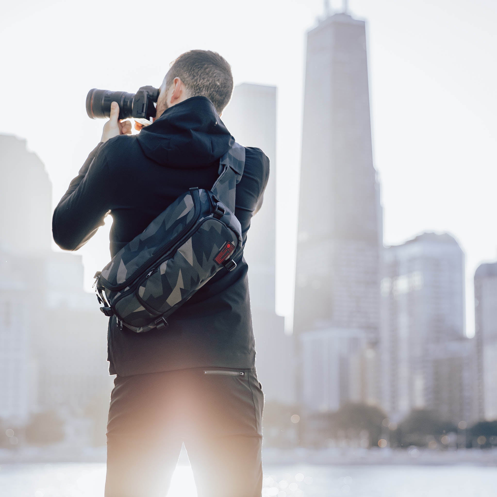 hex-ranger-kameratasche-glacier-camo-sling-dslr image 2