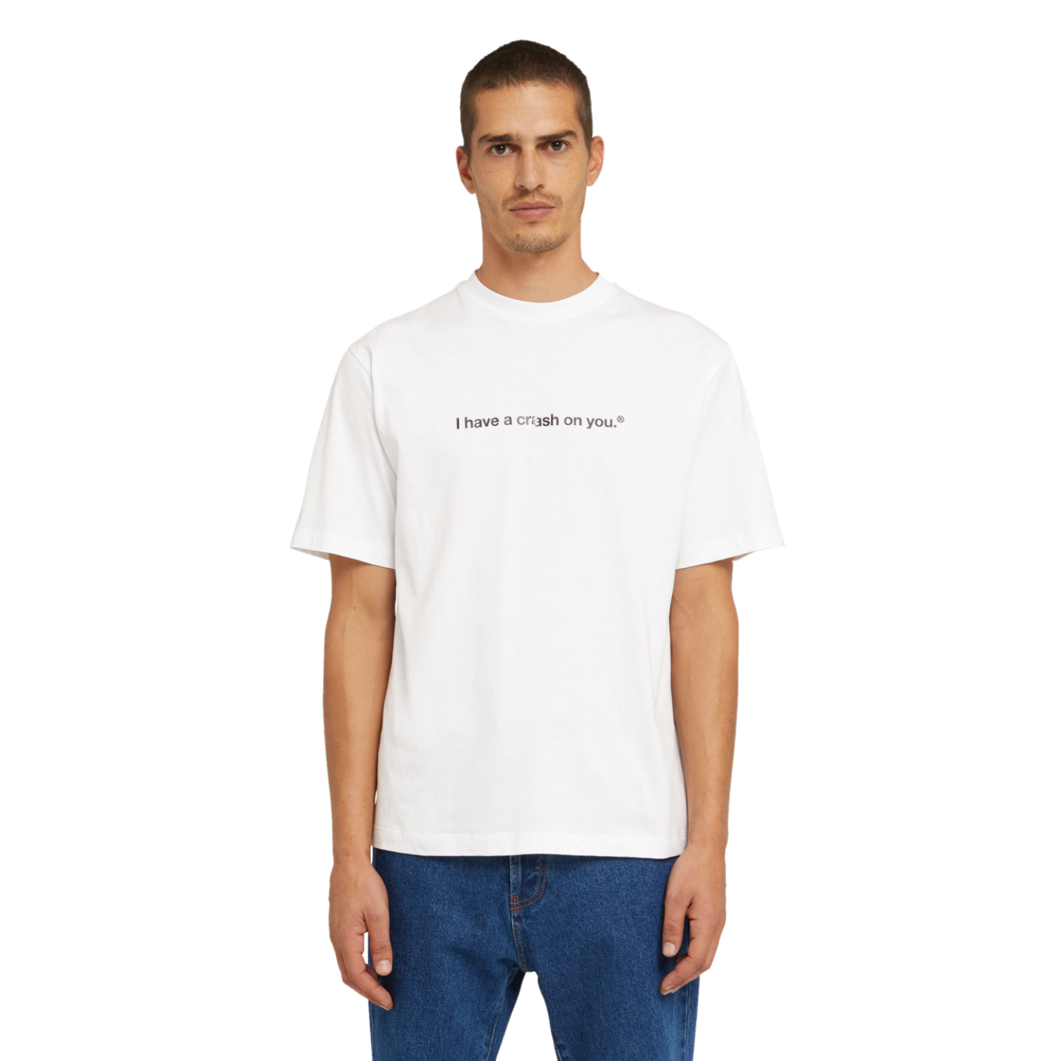 crash-baggage-msgm-t-shirt-baumwolle-gr-e-m image 4