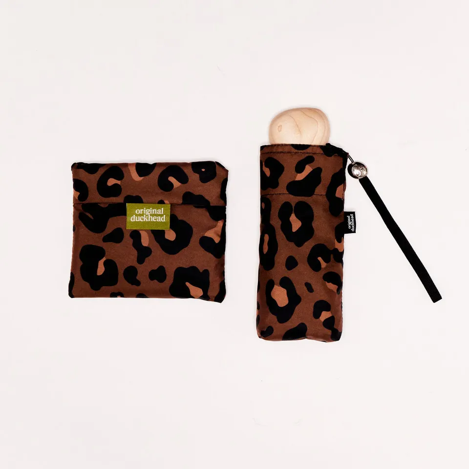 duckhead-bundles-leopard-mini-bundle-set-regenschirm-tasche-leo image 1