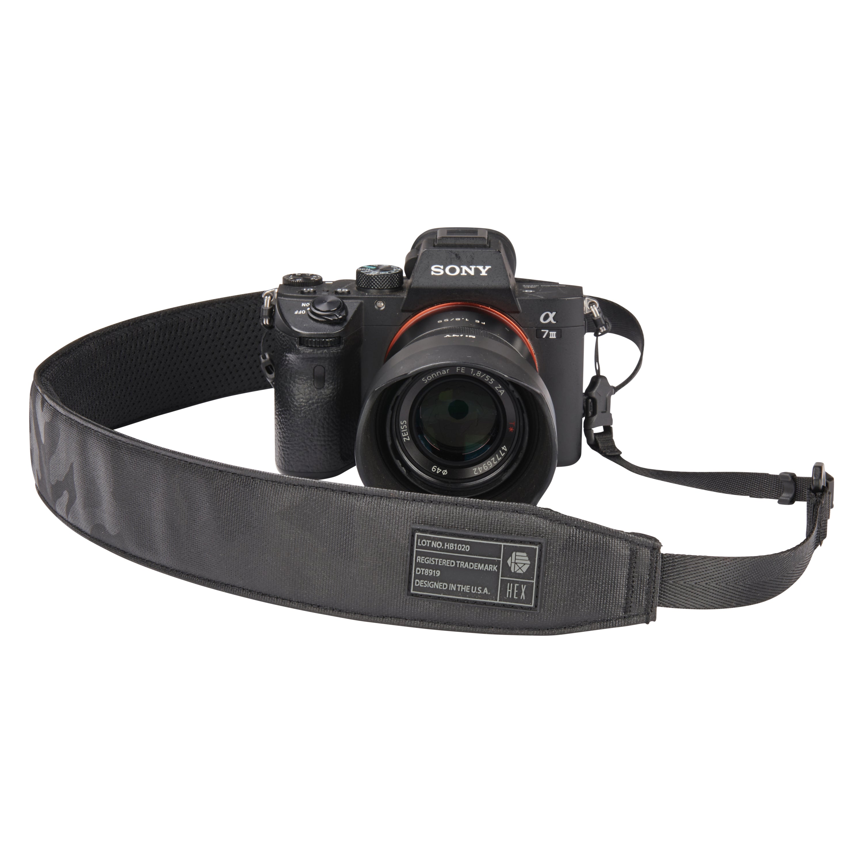 hex-ranger-camera-strap-kameragurt-blackout-camo image 3