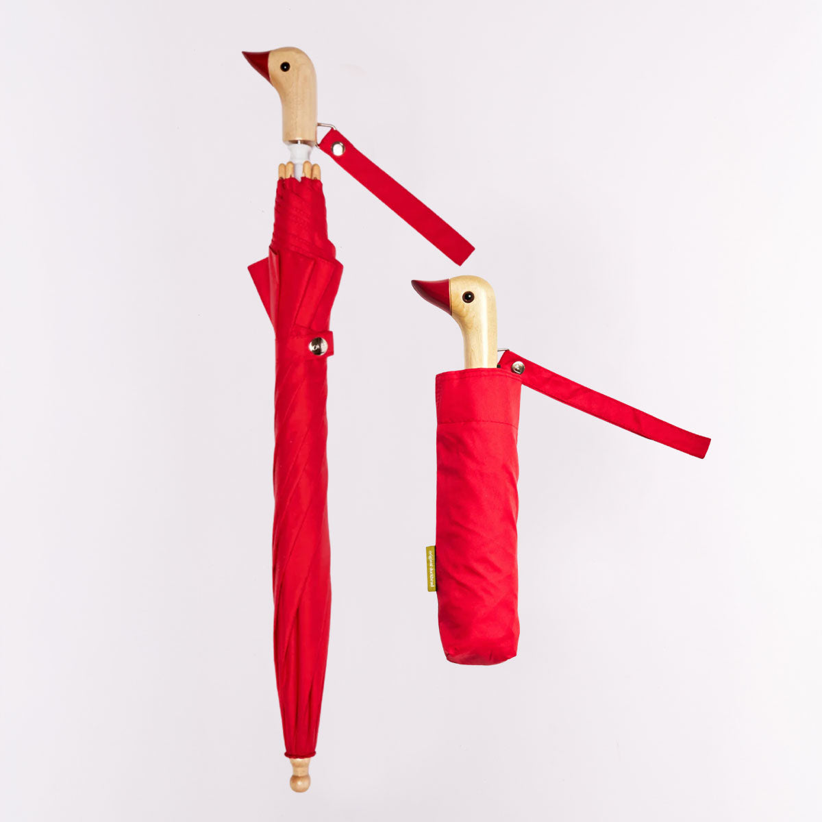 duckhead-red-me-mini-me-regenschirm-set-rot-entegriff image 1