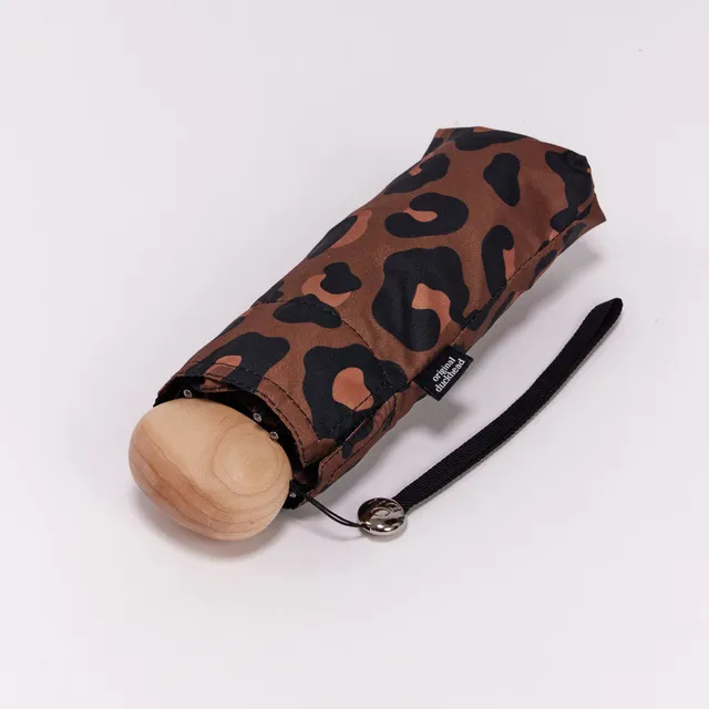 duckhead-the-mini-leopard-taschenschirm-leo-muster image 1