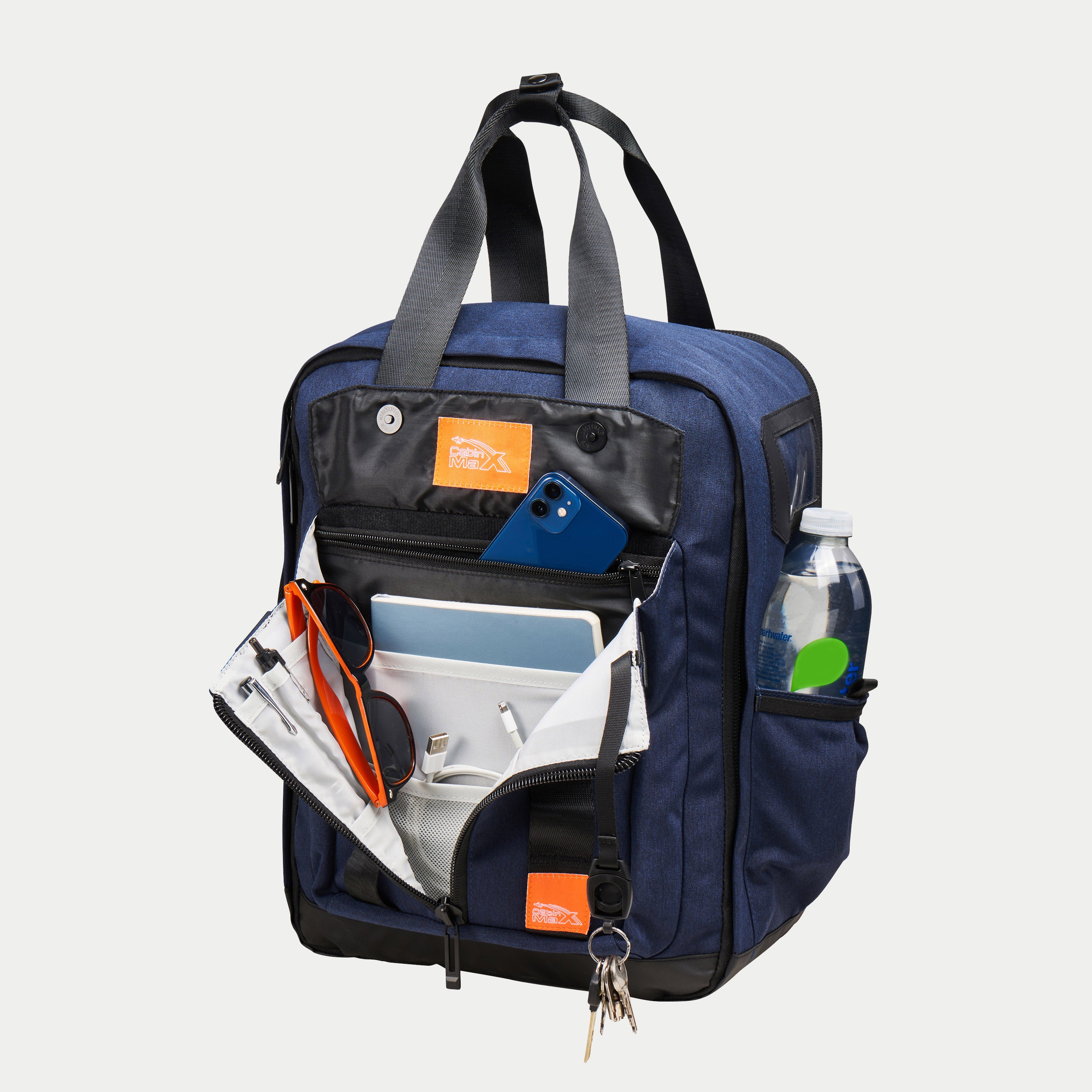 cabin-max-memphis-24l-rucksack-40x30x20-ink-blue-rpet image 5