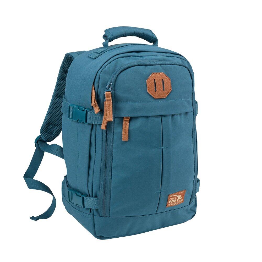 cabin-max-metz-20l-handgep-ck-rucksack-40x20x25-petrol-blue image 3