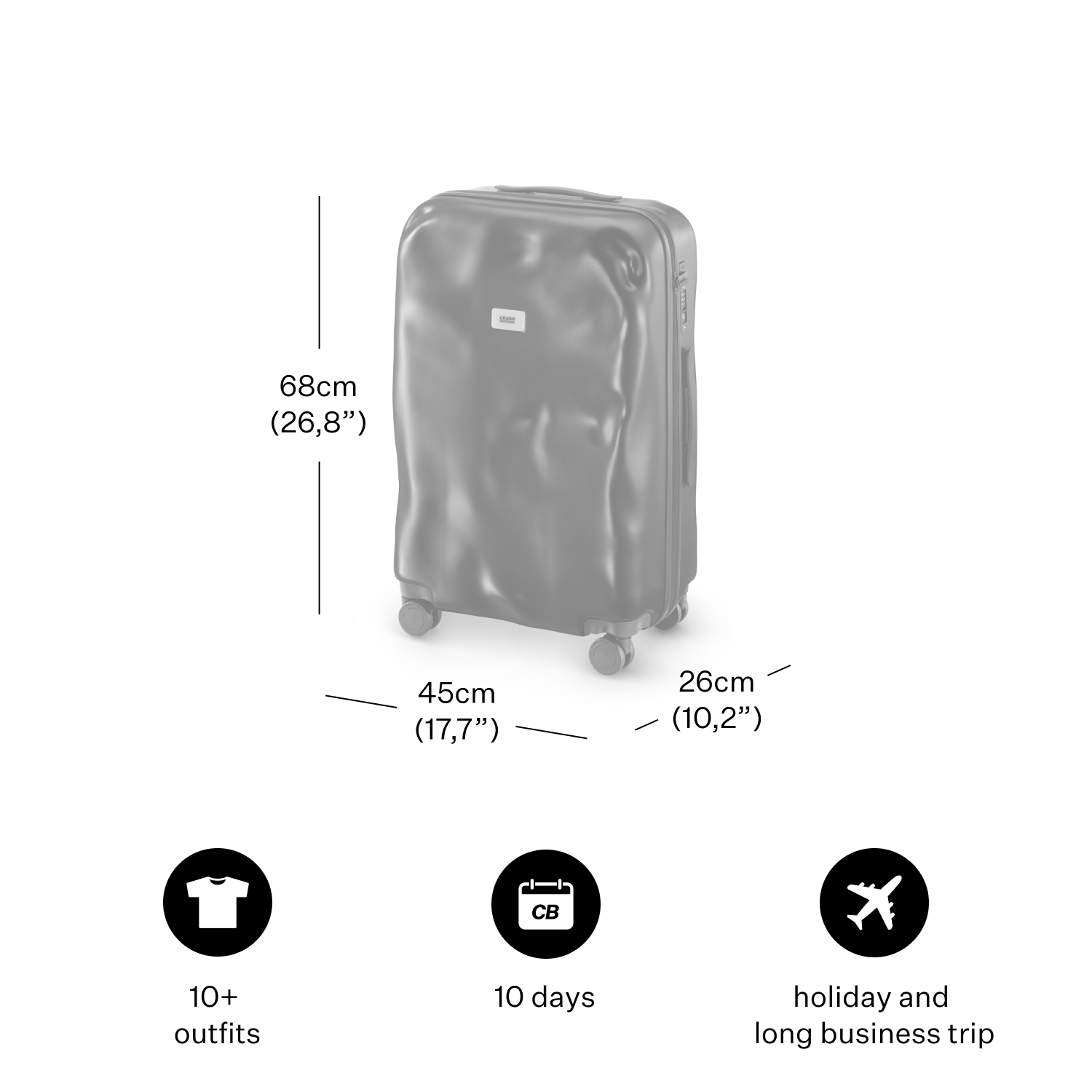 crash-baggage-icon-hartschalenkoffer-handgep-ck-polycarbonat image 6