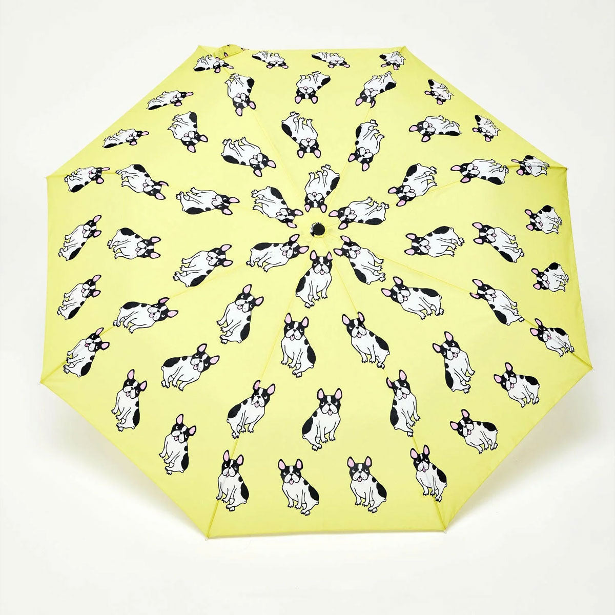 duckhead-bulldogge-gelb-taschenschirm-coucou-suzette-recycelt image 3