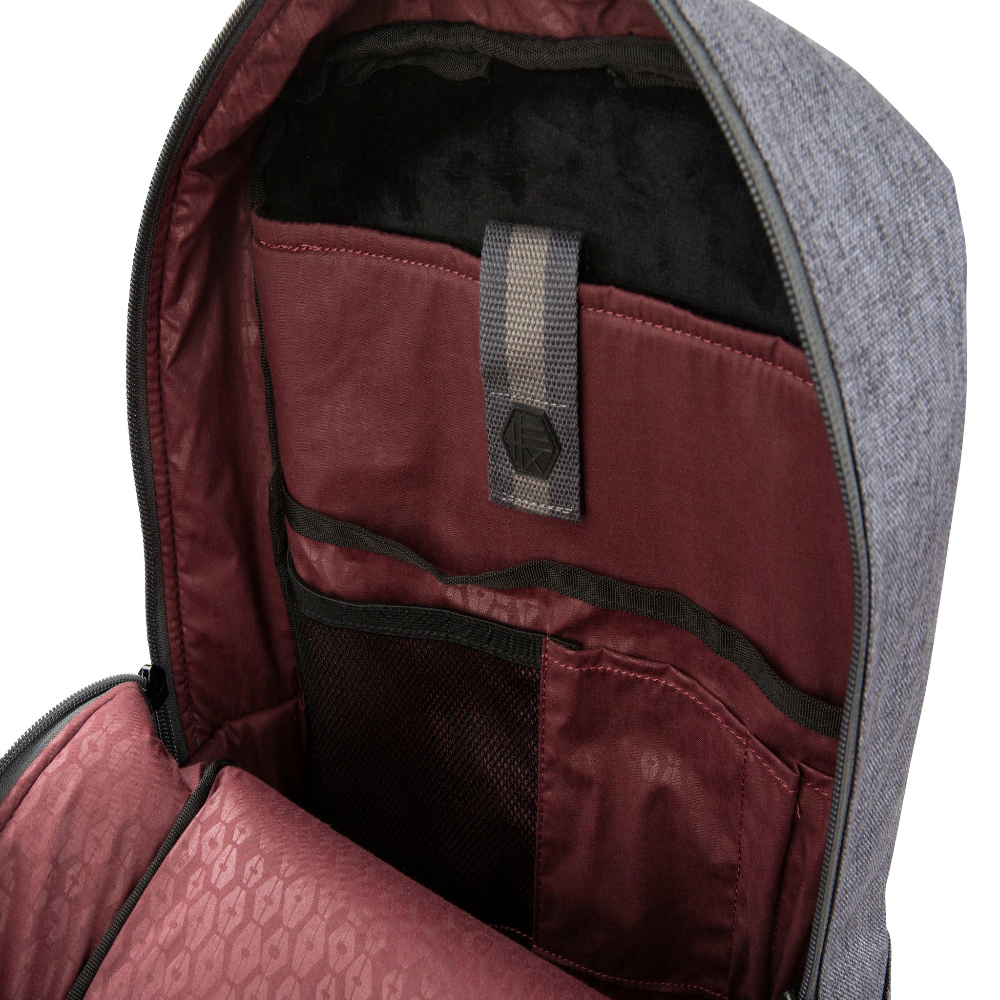 hex-instinct-convertible-backpack-rucksack-grau-woven image 5