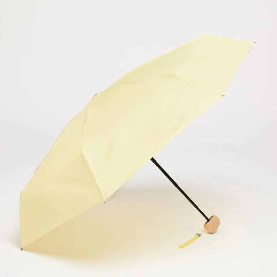 duckhead-the-mini-citron-taschenschirm-pastellgelb-recycling image 1