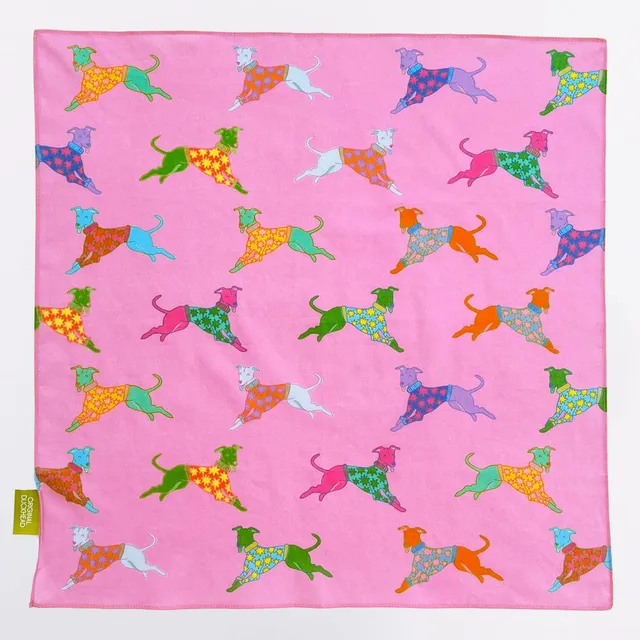 duckhead-dog-bandanas-dogs-in-pink-hundehalstuch-rosa image 1