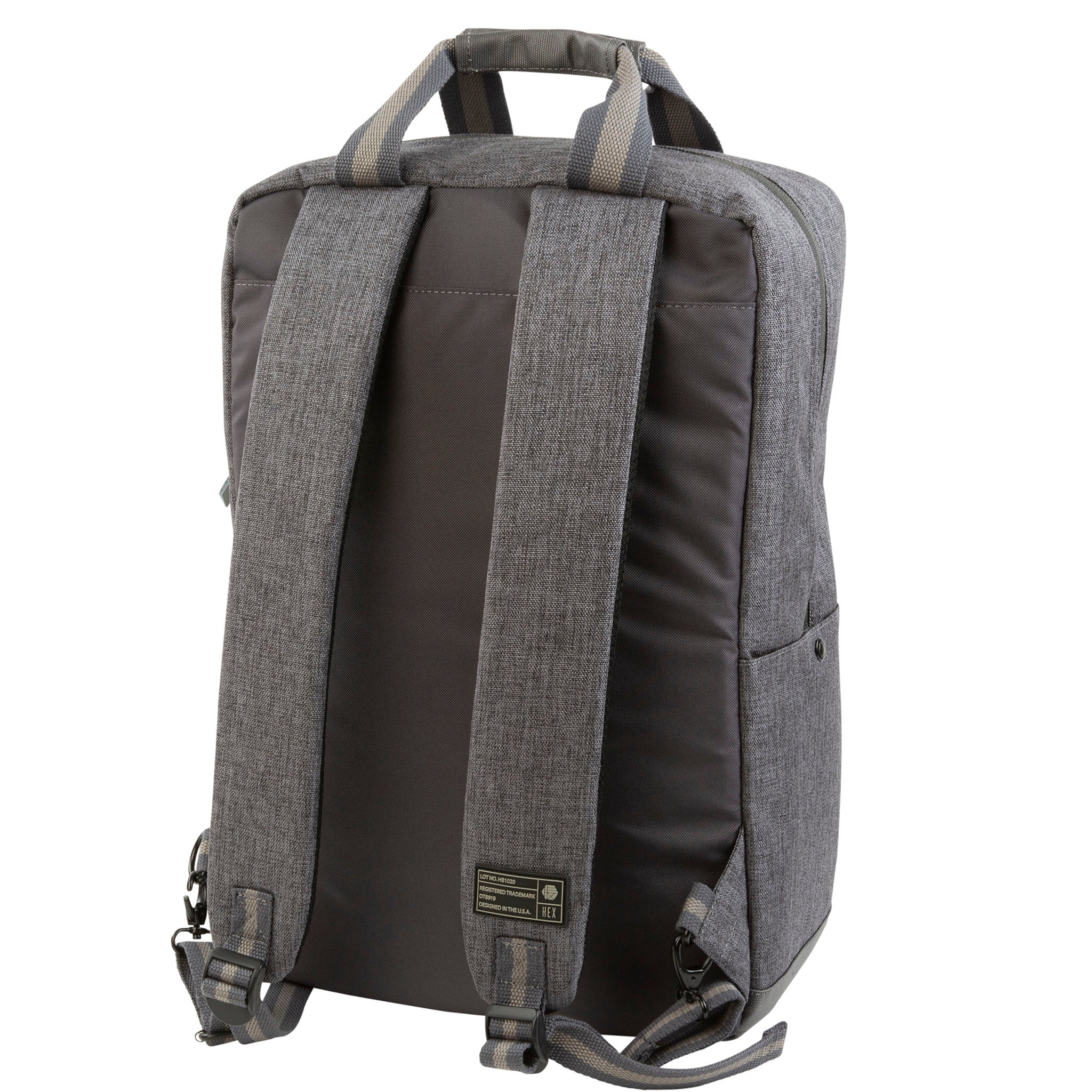 hex-instinct-convertible-backpack-rucksack-grau-woven image 4