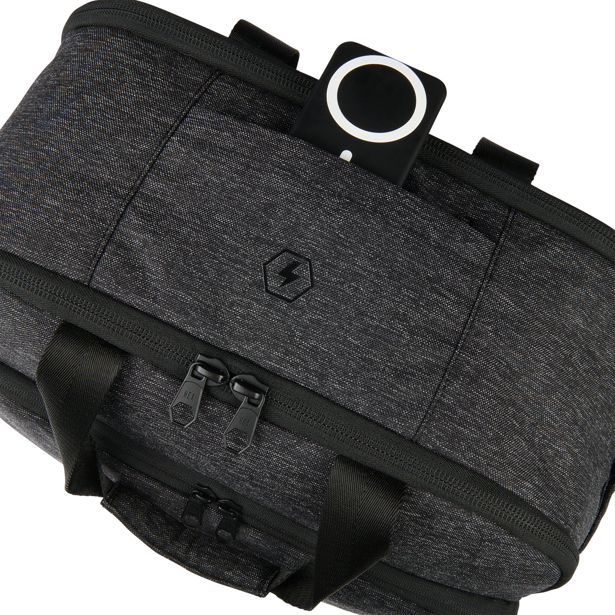hex-technical-daily-duffel-reisetasche-gunmetal-woven-v2 image 4