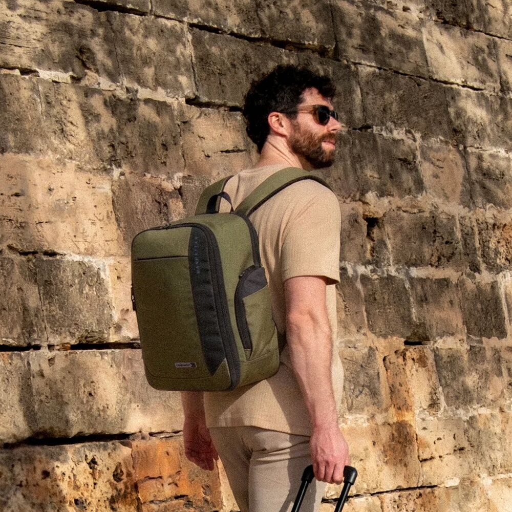 cabin-max-manhattan-pro-24l-handgep-ck-rucksack-moss-green image 2