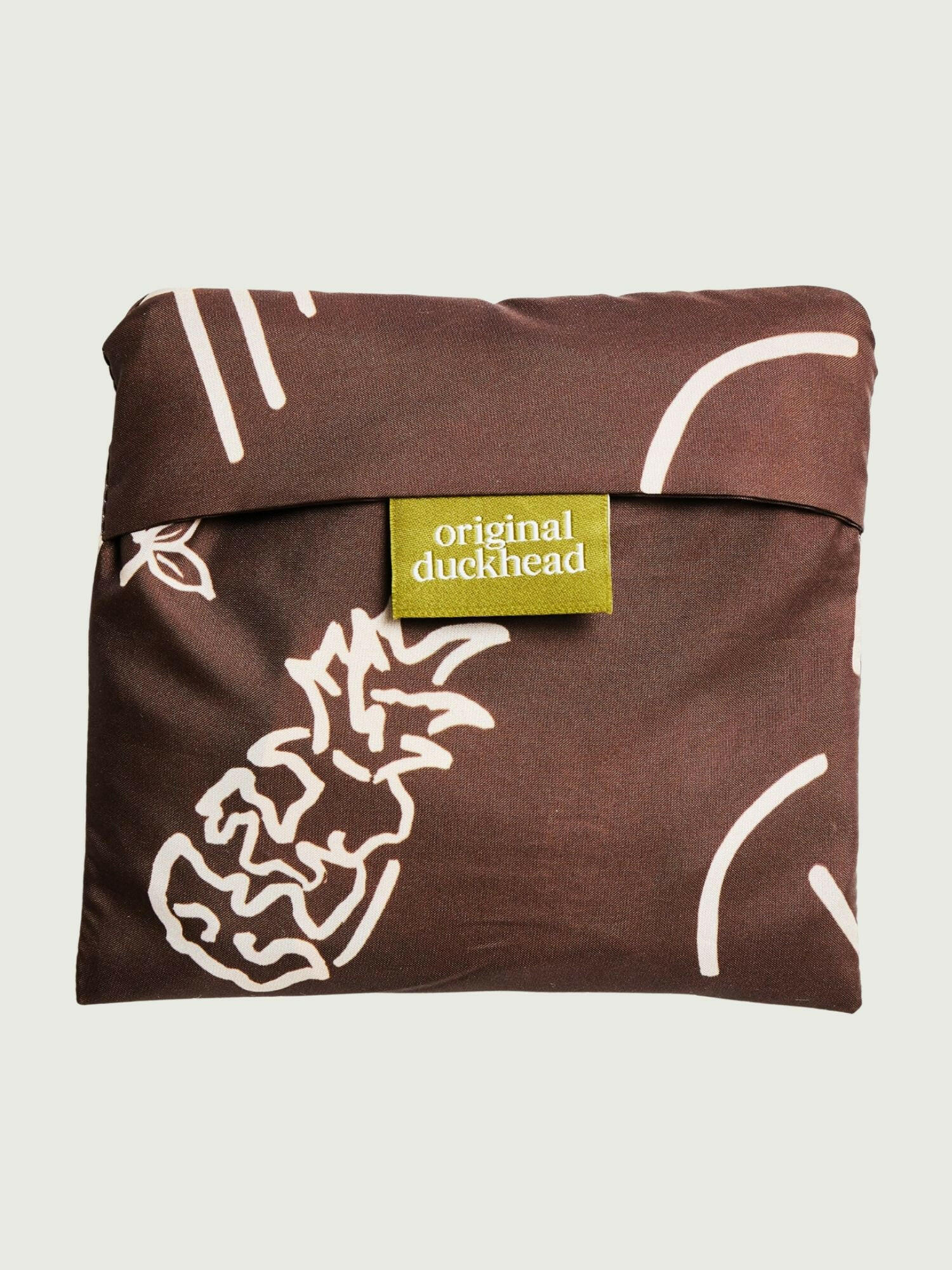duckhead-the-bag-chocolate-fruits-einkaufstasche-faltbar image 2