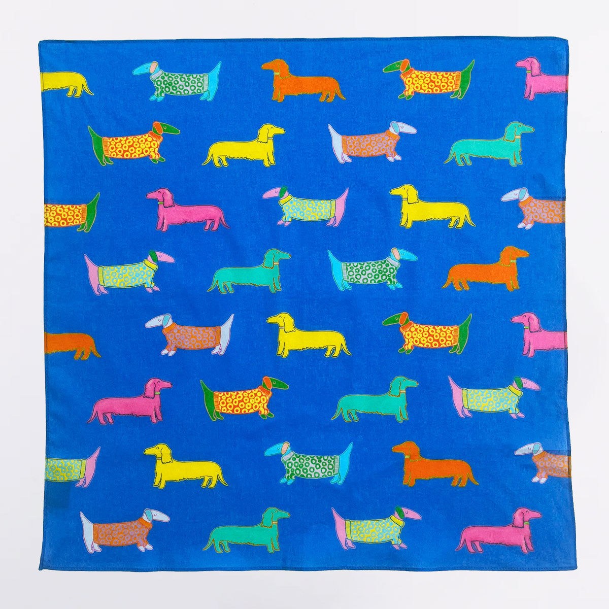 duckhead-dog-bandanas-hundetuch-dogs-in-blue-blau image 1