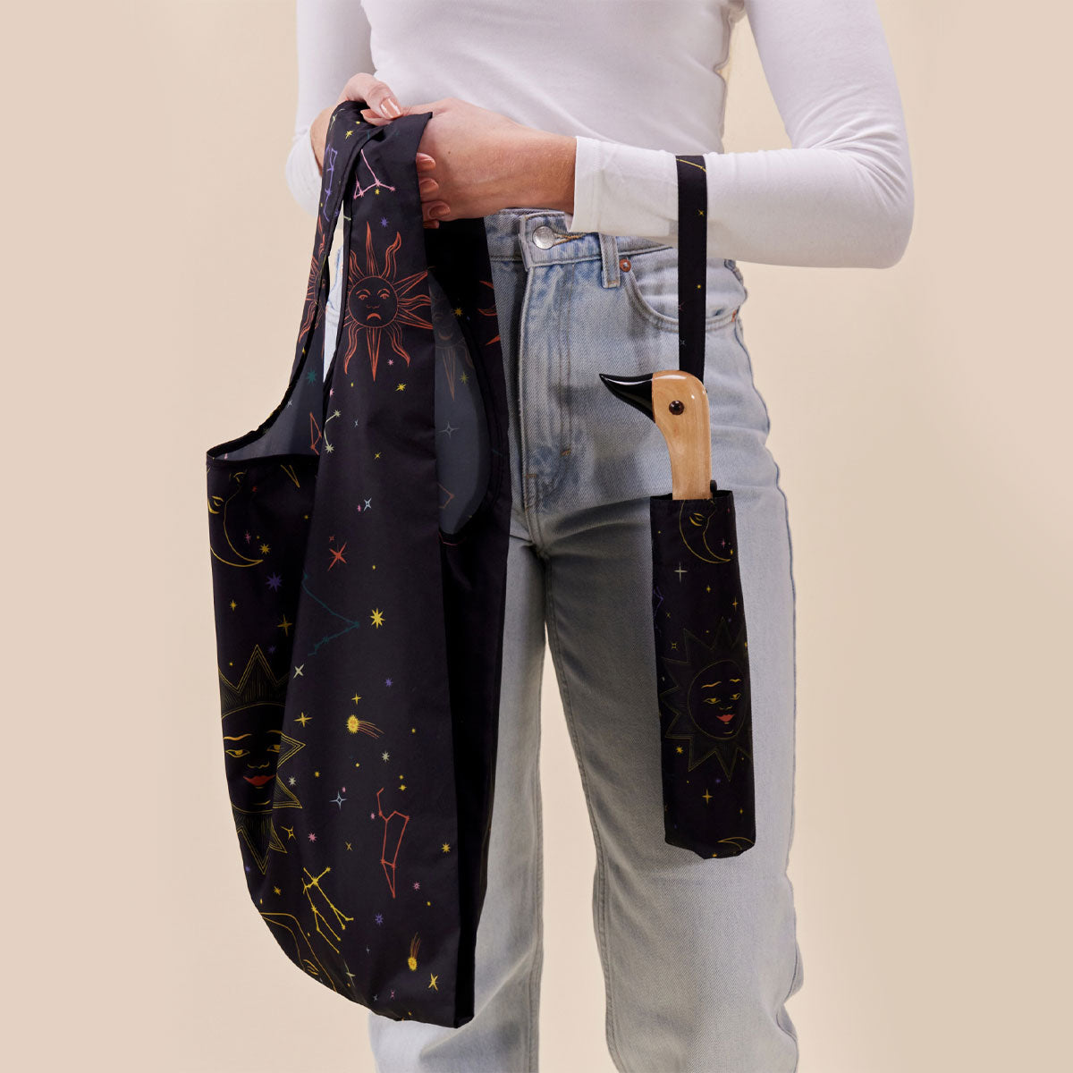 duckhead-bundles-halloween-zodiac-regenschirm-tasche-set image 2