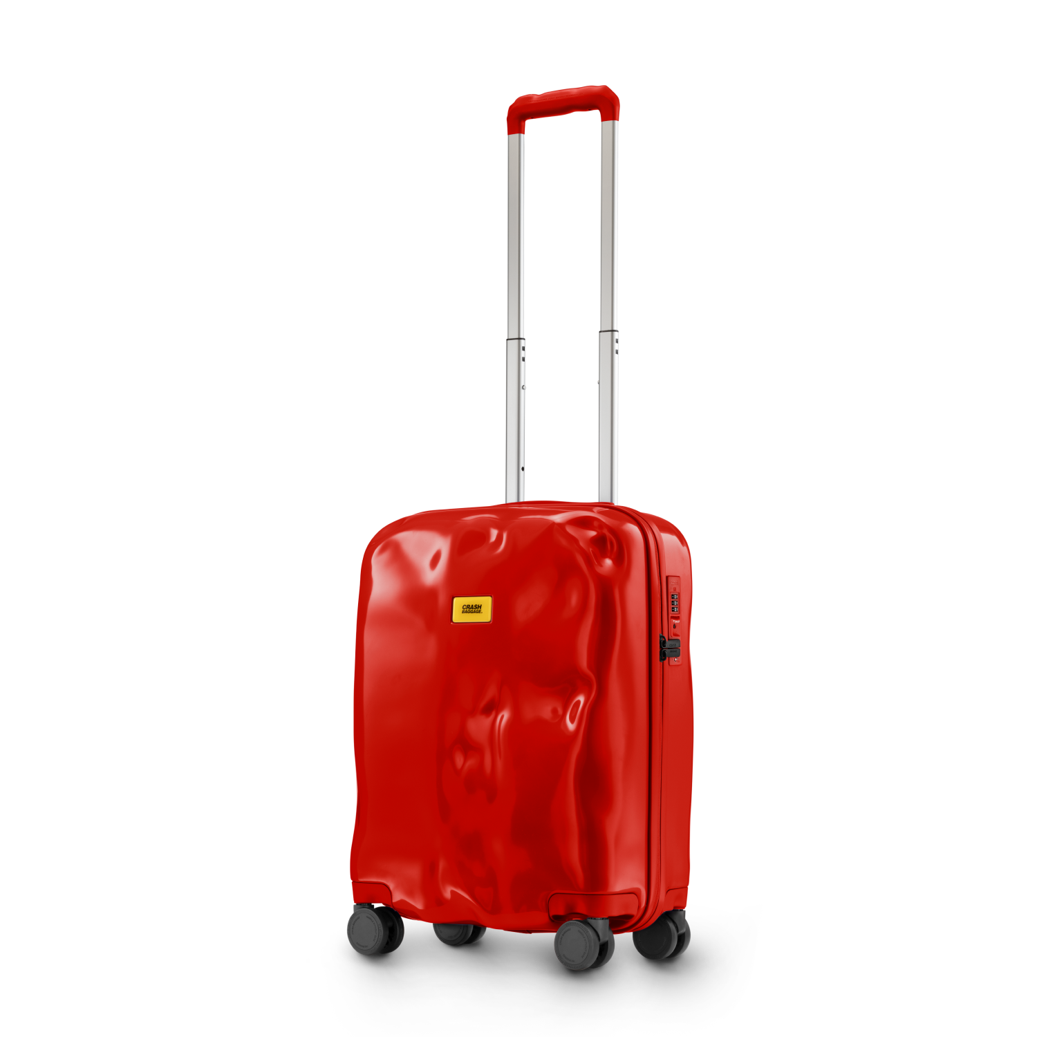 crash-baggage-icon-hartschalenkoffer-rot-dellen-design image 8