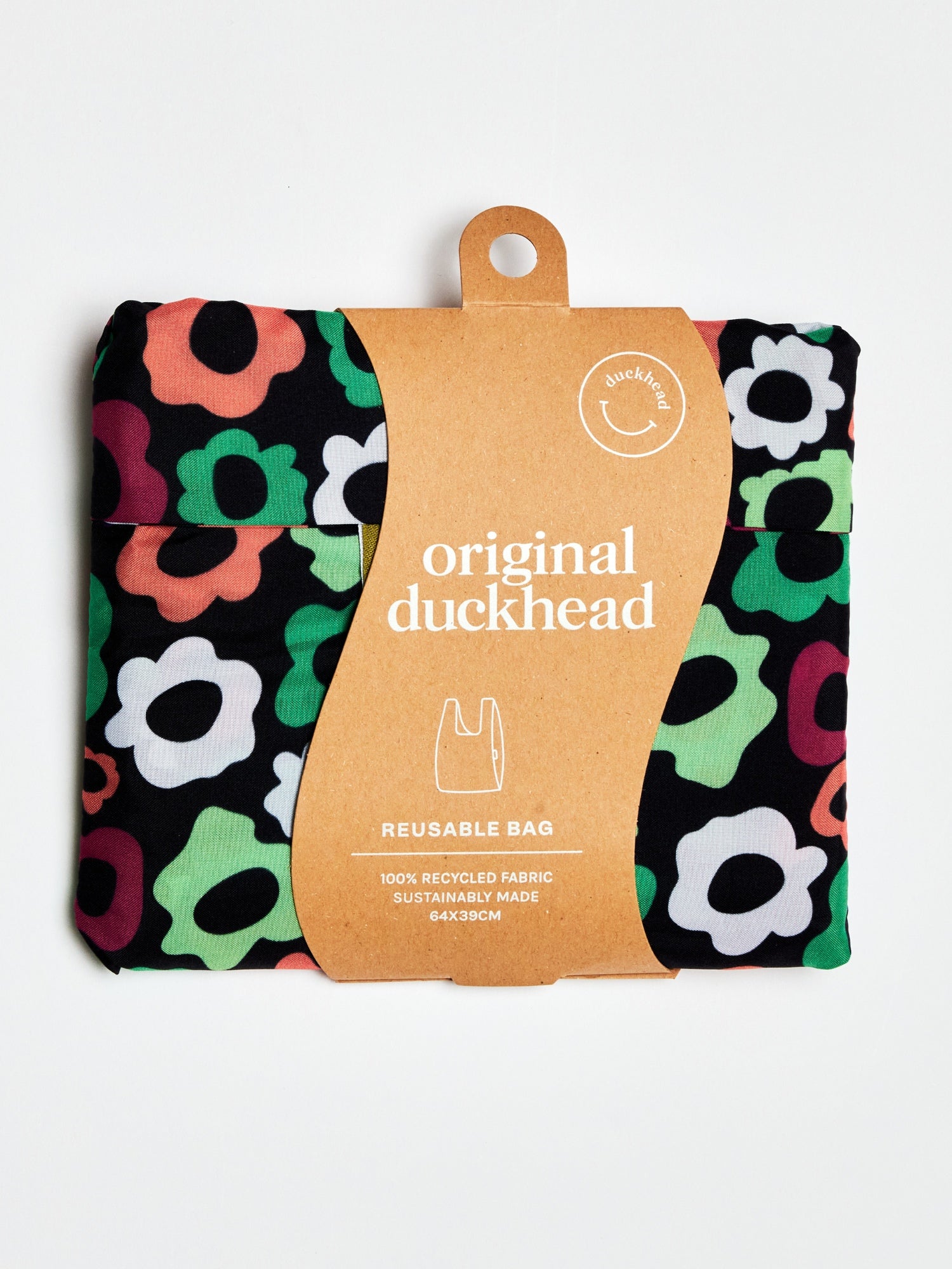 duckhead-the-bag-flower-maze-stoffbeutel-wiederverwendbar-leicht image 3