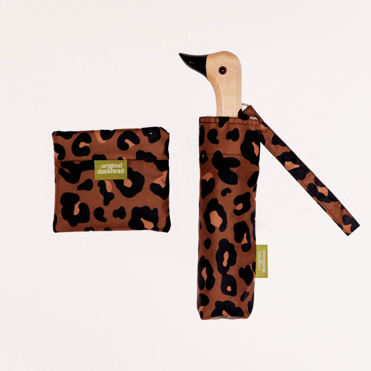 duckhead-bundles-leopard-set-regenschirm-tote-bag image 1