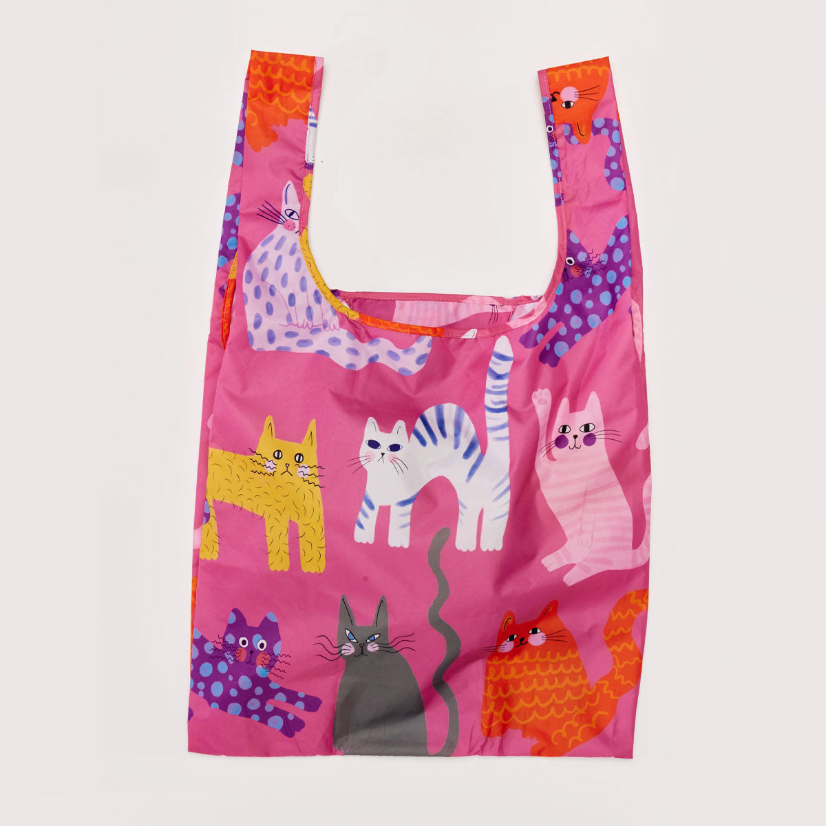 duckhead-the-bag-fuchsia-arty-cats-shopper-katzen-recycling image 2