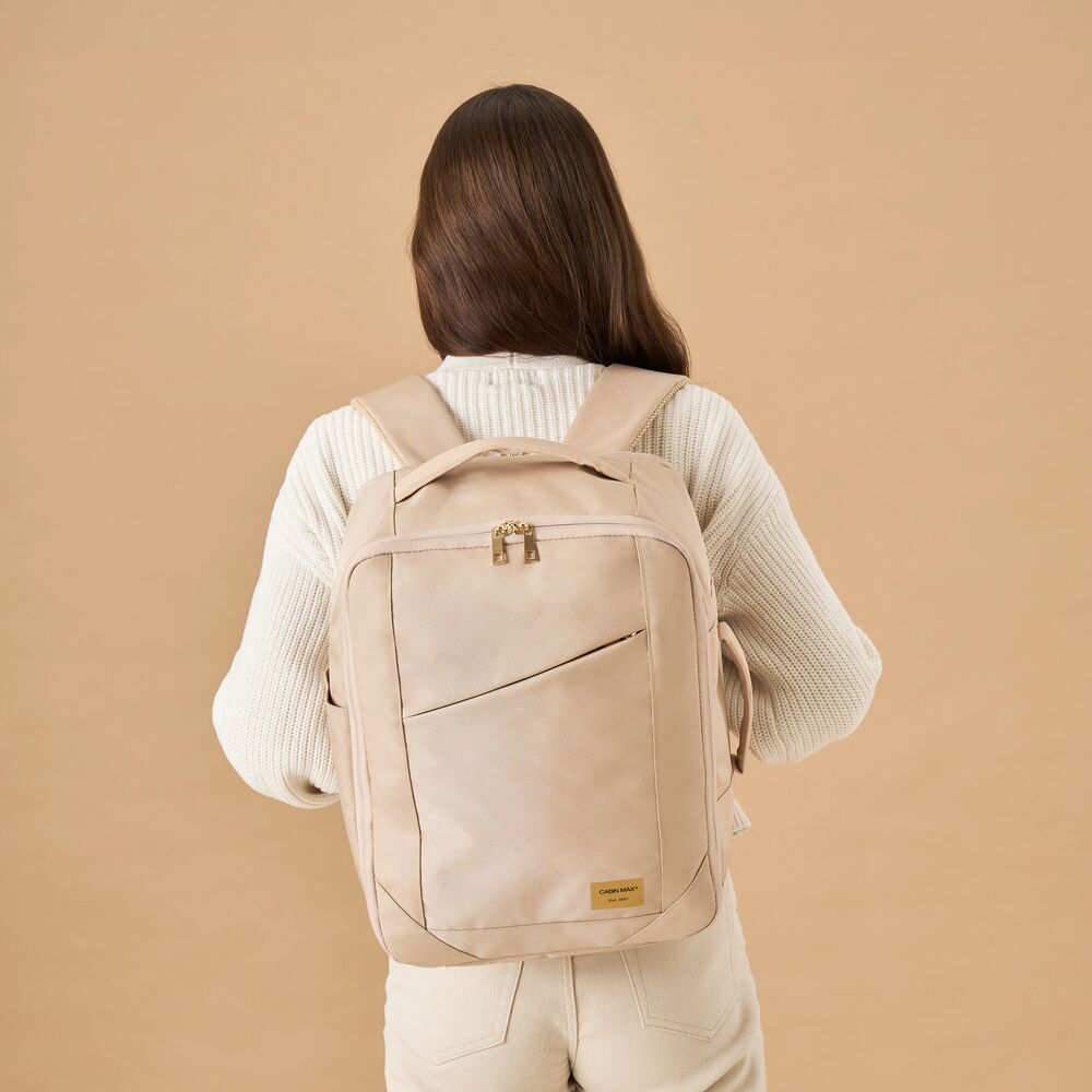 cabin-max-manhattan-24l-handgep-ck-rucksack-40x30x20-beige image 8