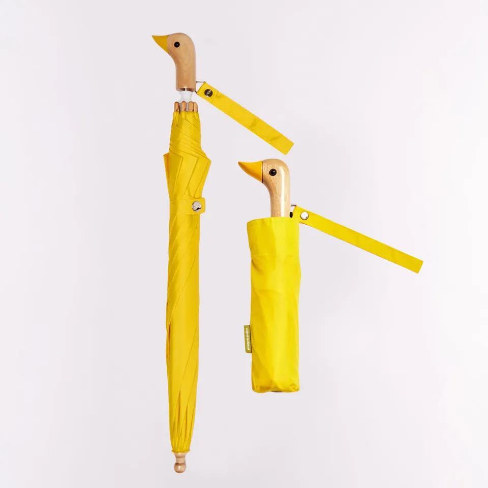 duckhead-yellow-me-mini-me-regenschirm-set-gelb-entegriff image 1