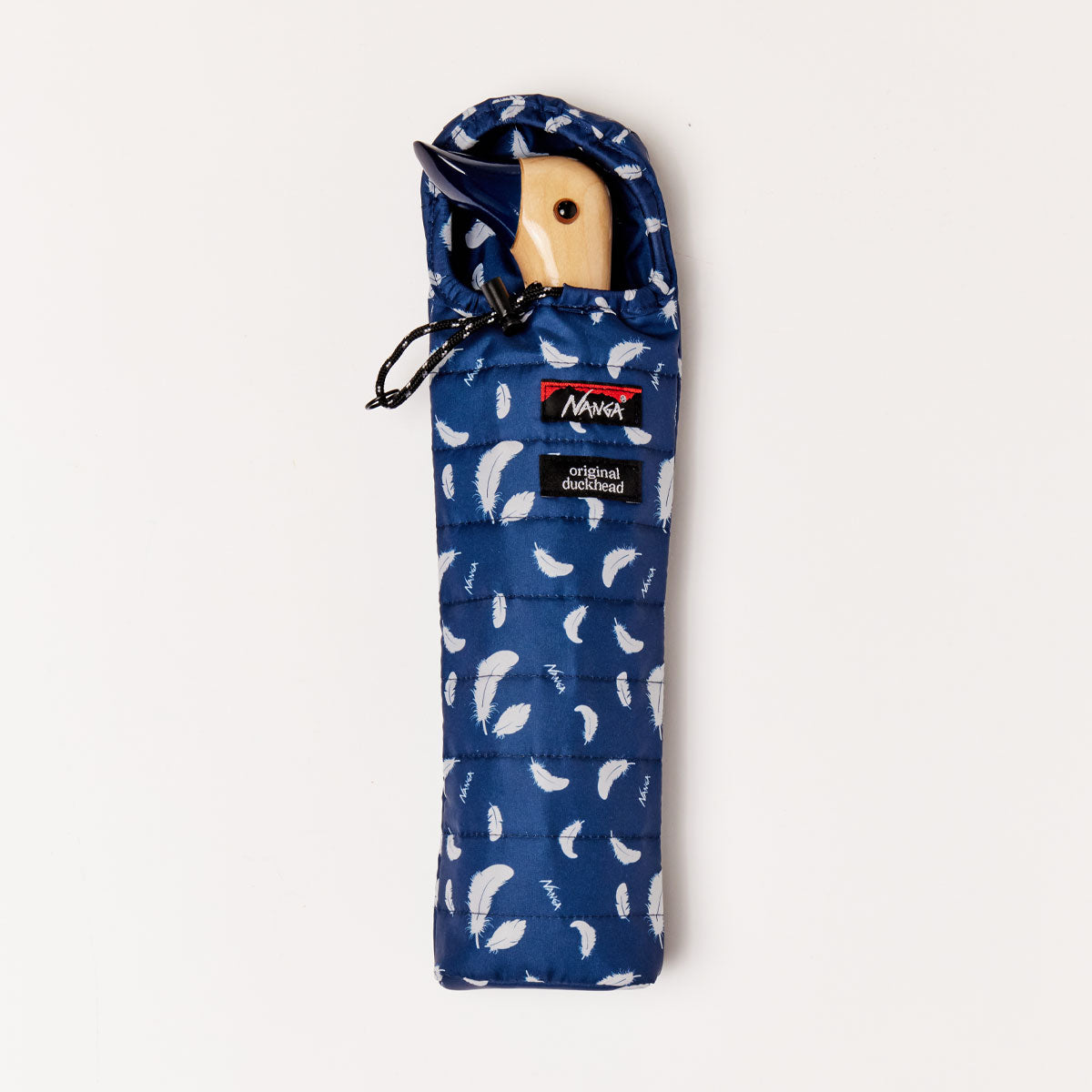 duckhead-x-nanga-navy-taschenschirm-schlafsack-h-lle-kompakt image 4