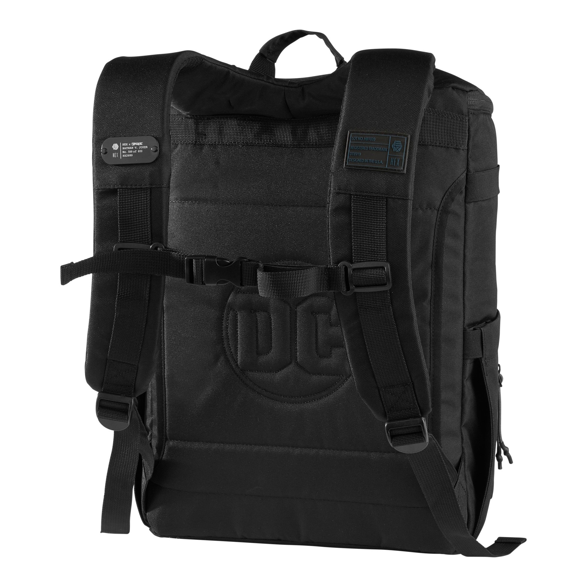 hex-jim-lee-batman-vs-joker-rucksack-19l-comic-fach image 3