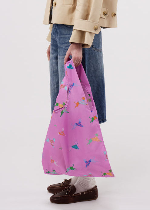 duckhead-the-bag-dogs-in-pink-einkaufstasche-recycelt image 3