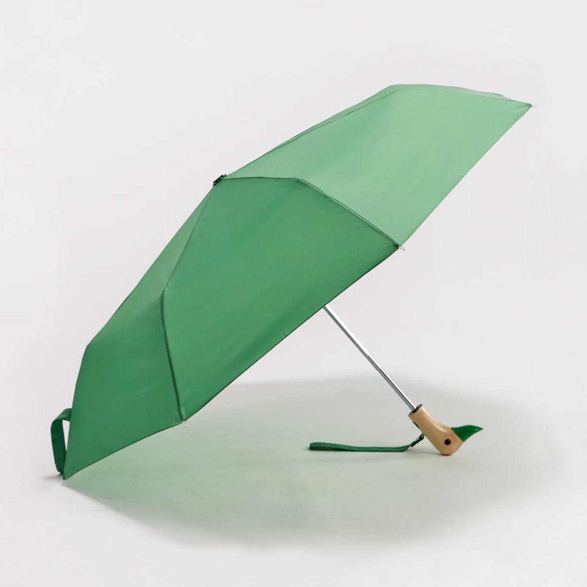 duckhead-the-duckhead-matcha-taschenschirm-kompakt-gr-n-recycelt image 1
