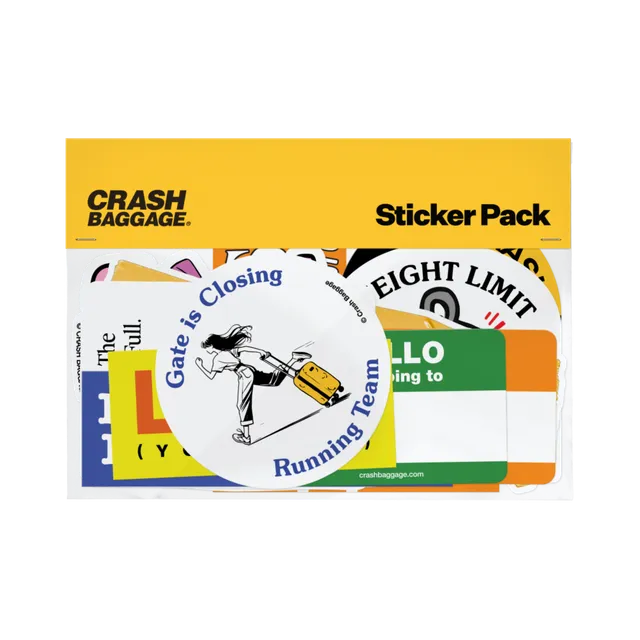 crash-baggage-sticker-pack-kofferaufkleber-12-designs image 1