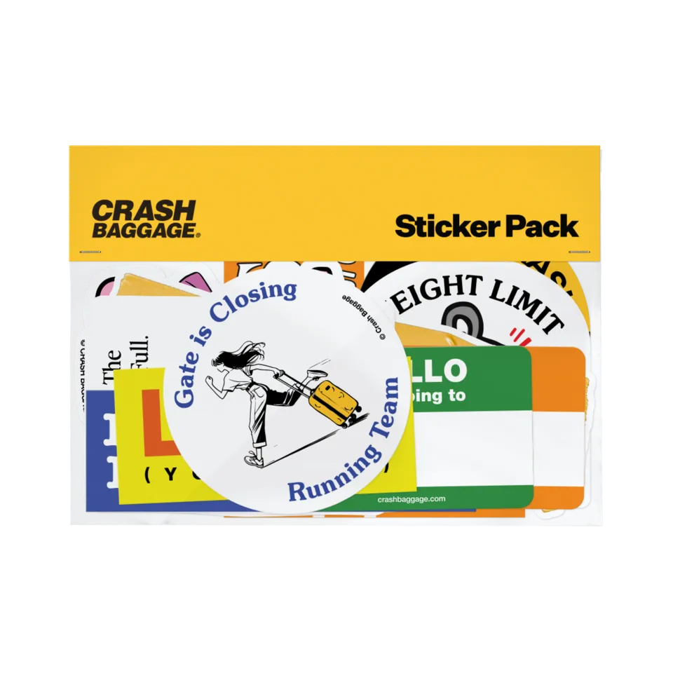 crash-baggage-sticker-pack-kofferaufkleber-12-designs image 1