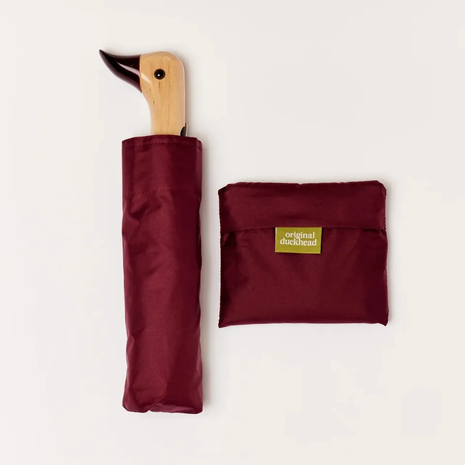 duckhead-bundles-cherry-regenschirm-tasche-set-rot image 1