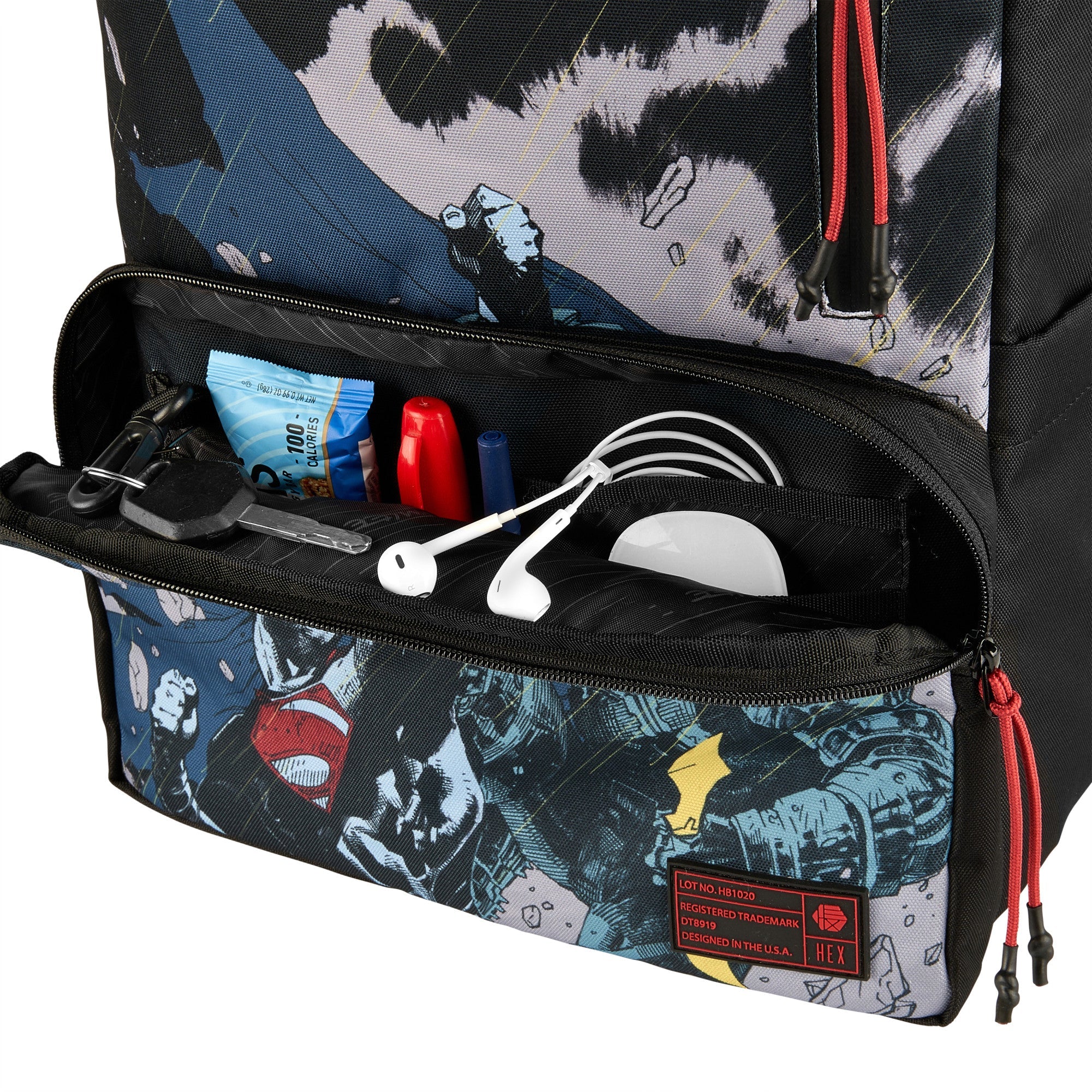 hex-jim-lee-collector-backpack-v2-rucksack-batman-v-superman image 6