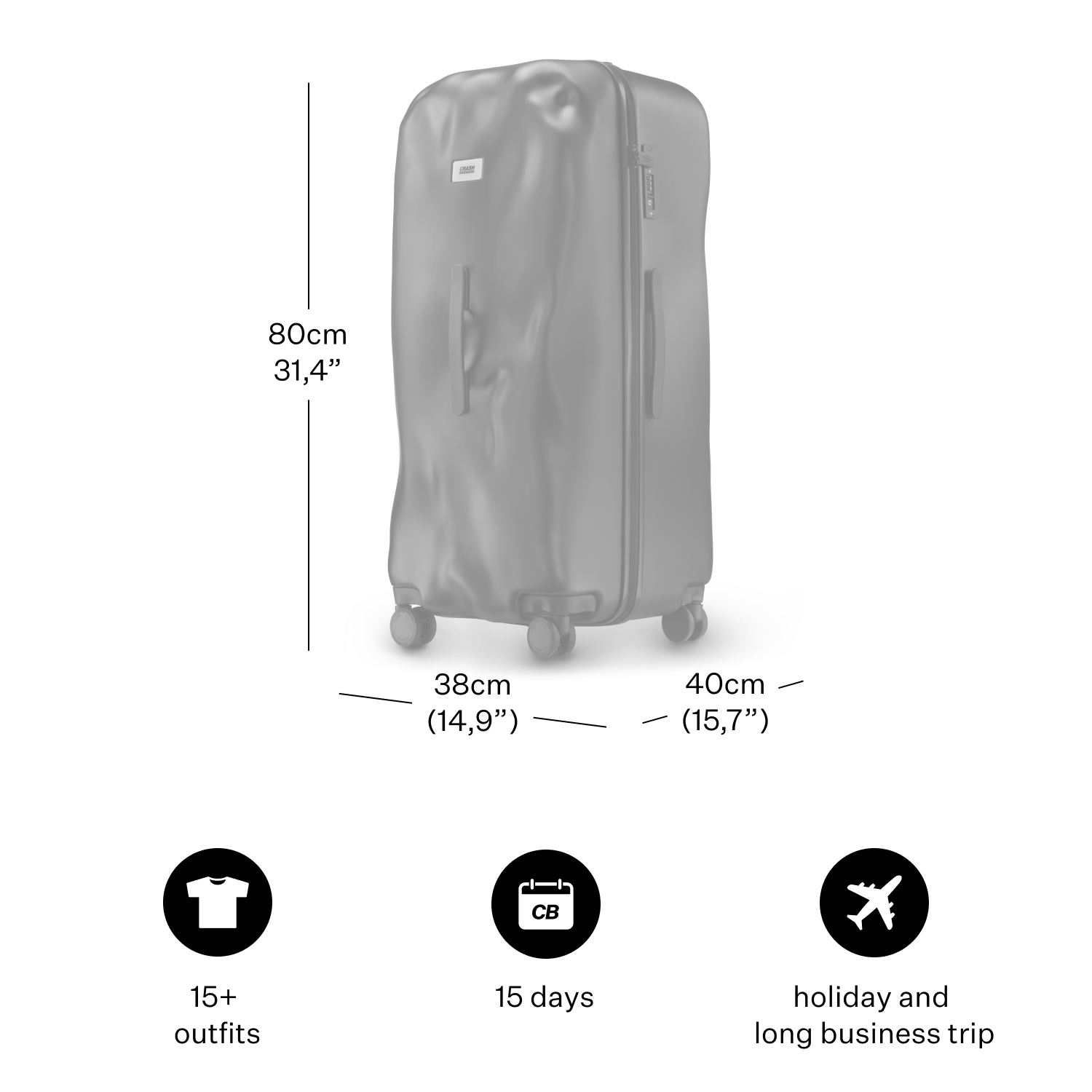 crash-baggage-trunk-reisekoffer-gro-polycarbonat-mit-dellen image 5